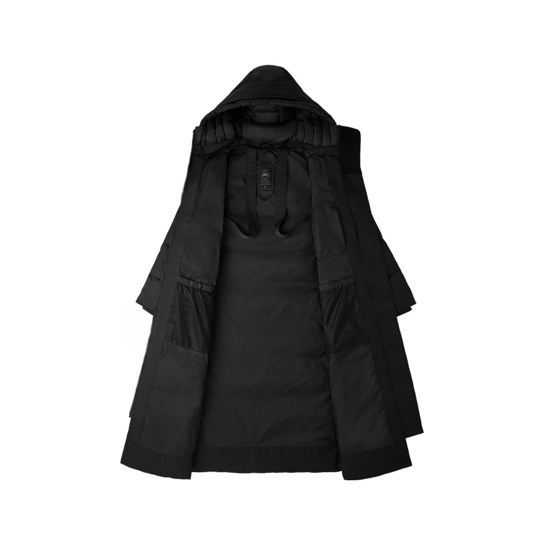 (W) Canada Goose Mystique Parka Performance Satin Black Label Black 상세 이미지 2