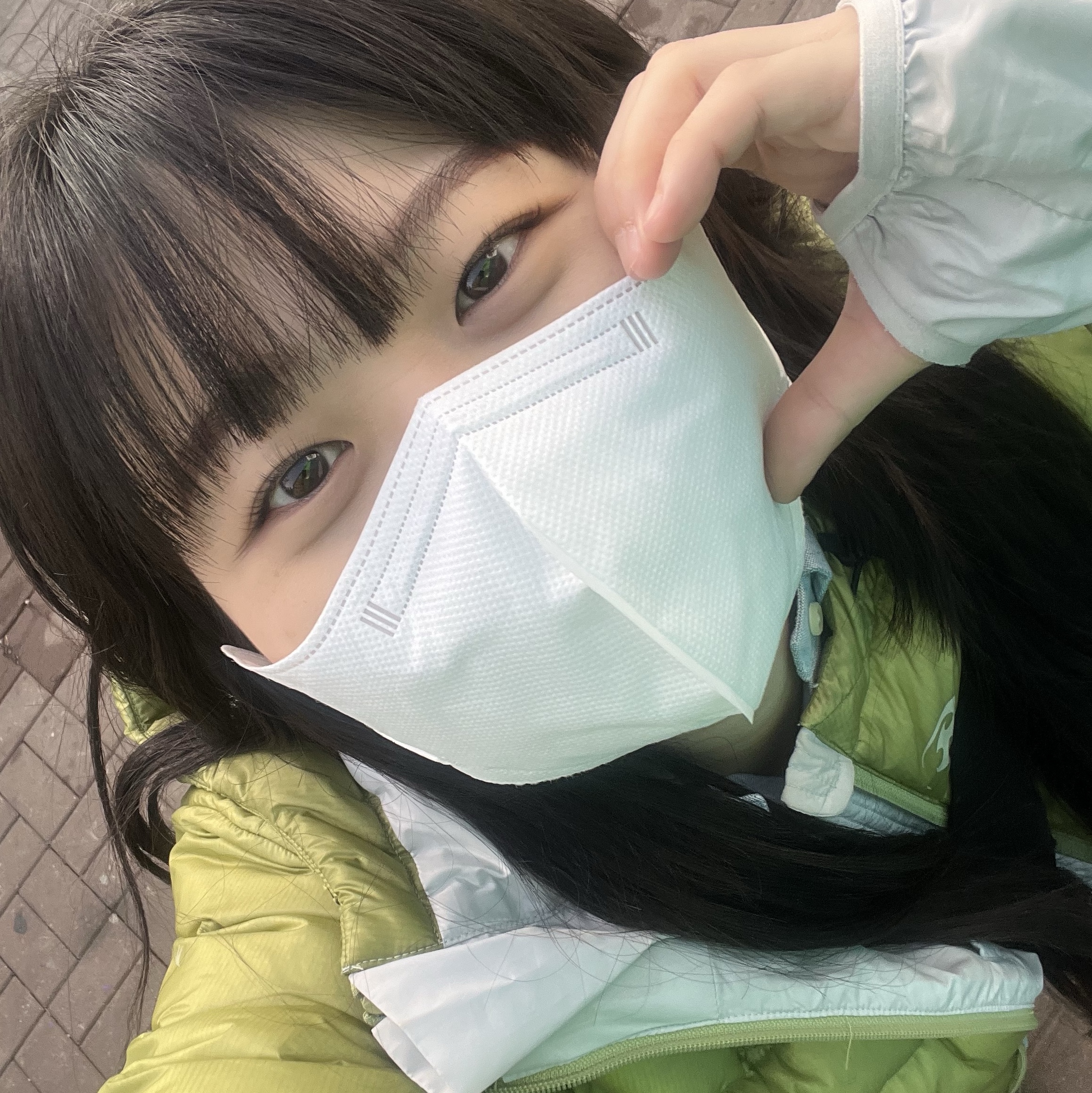 Sansan Gear Suffix Puffer Jacket Light Green - 23FW, Tamburins 000 Chain Hand Cream 65ml 착용 스타일 - 2