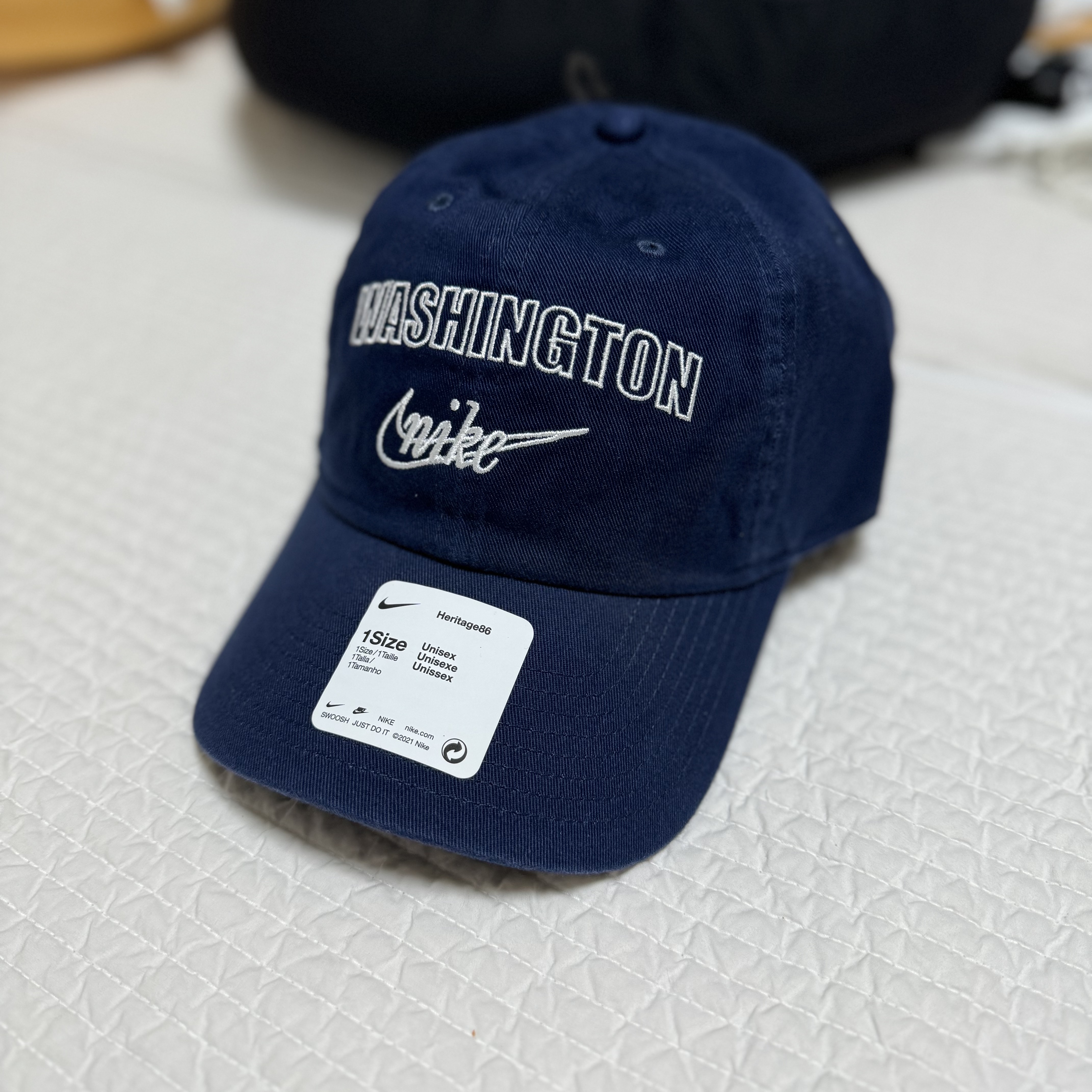 Nike Heritage 86 NBA Cap Washington Wizards 착용 스타일 - 1