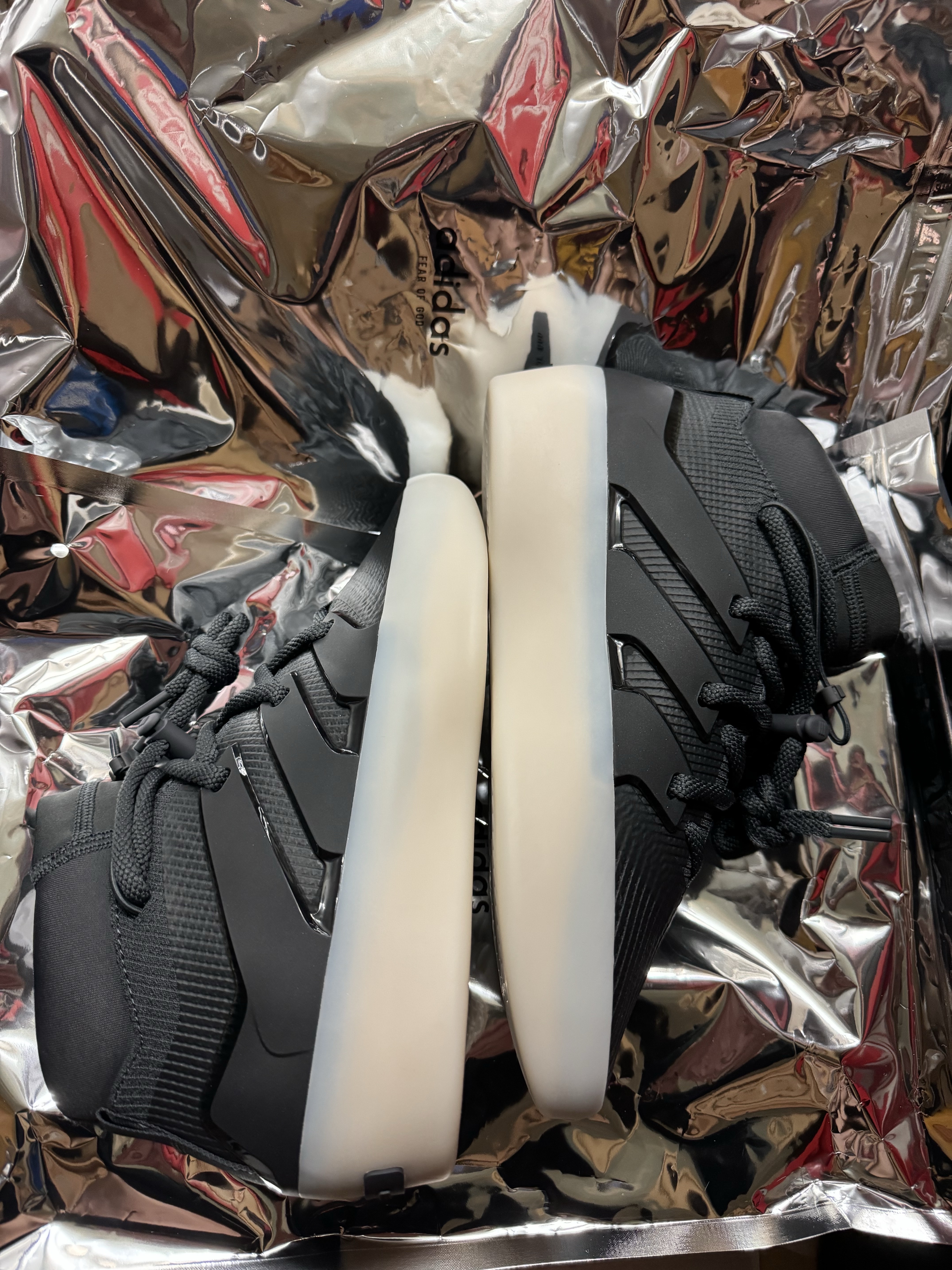 Adidas x Fear of God Athletics I Basketball Carbon, Adidas x Fear of God Athletics Heavy Fleece Sweatpants Black - KR Sizing 착용 스타일 - 2