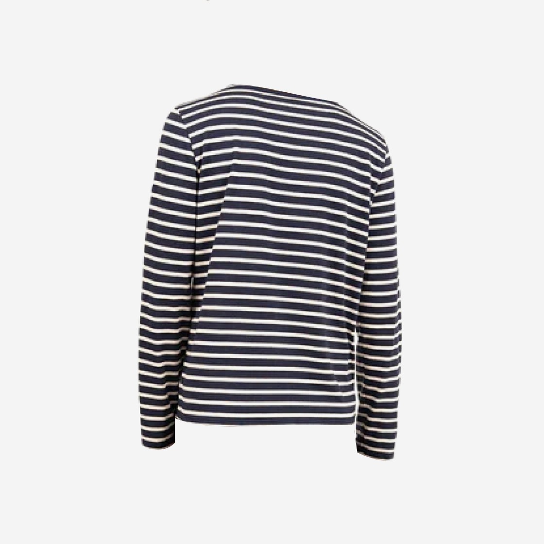 Saint James Minquilaine Unisex Sailor Striped Shirt Marine Ecru 상세 이미지 2