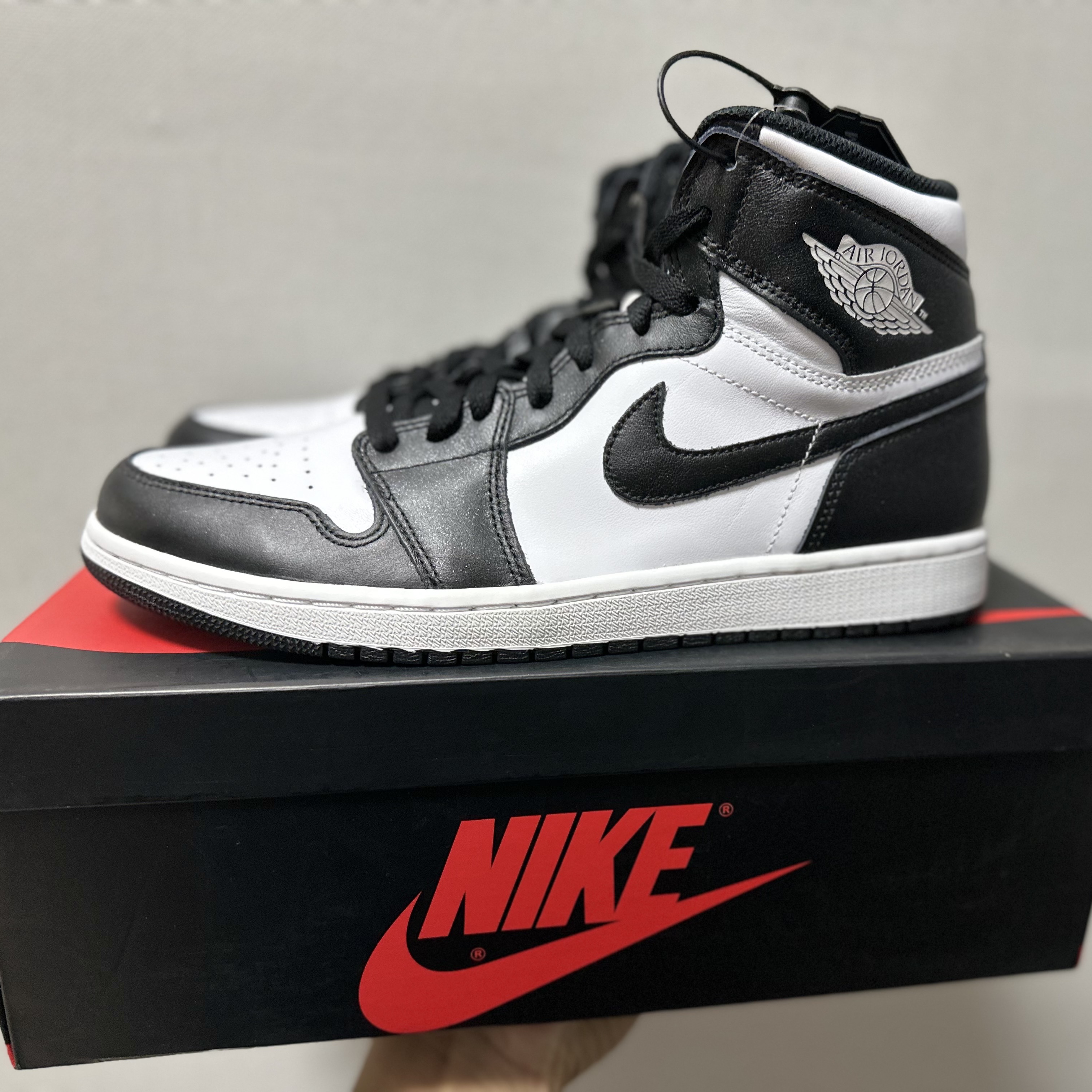 Jordan 1 Retro High OG Black White 2014 착용 스타일 - 2