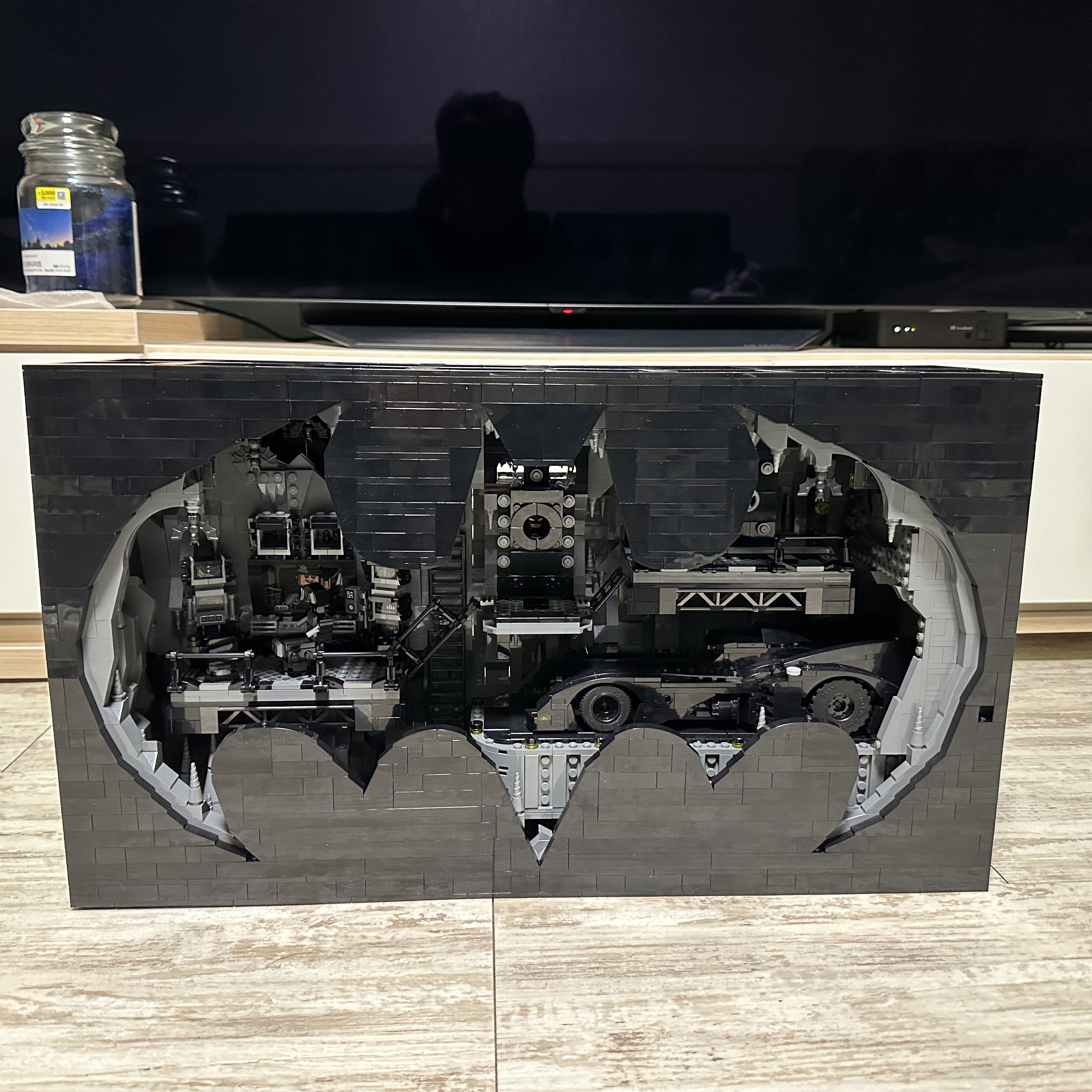 Lego DC Comics Batcave Shadow Box 착용 스타일 - 2