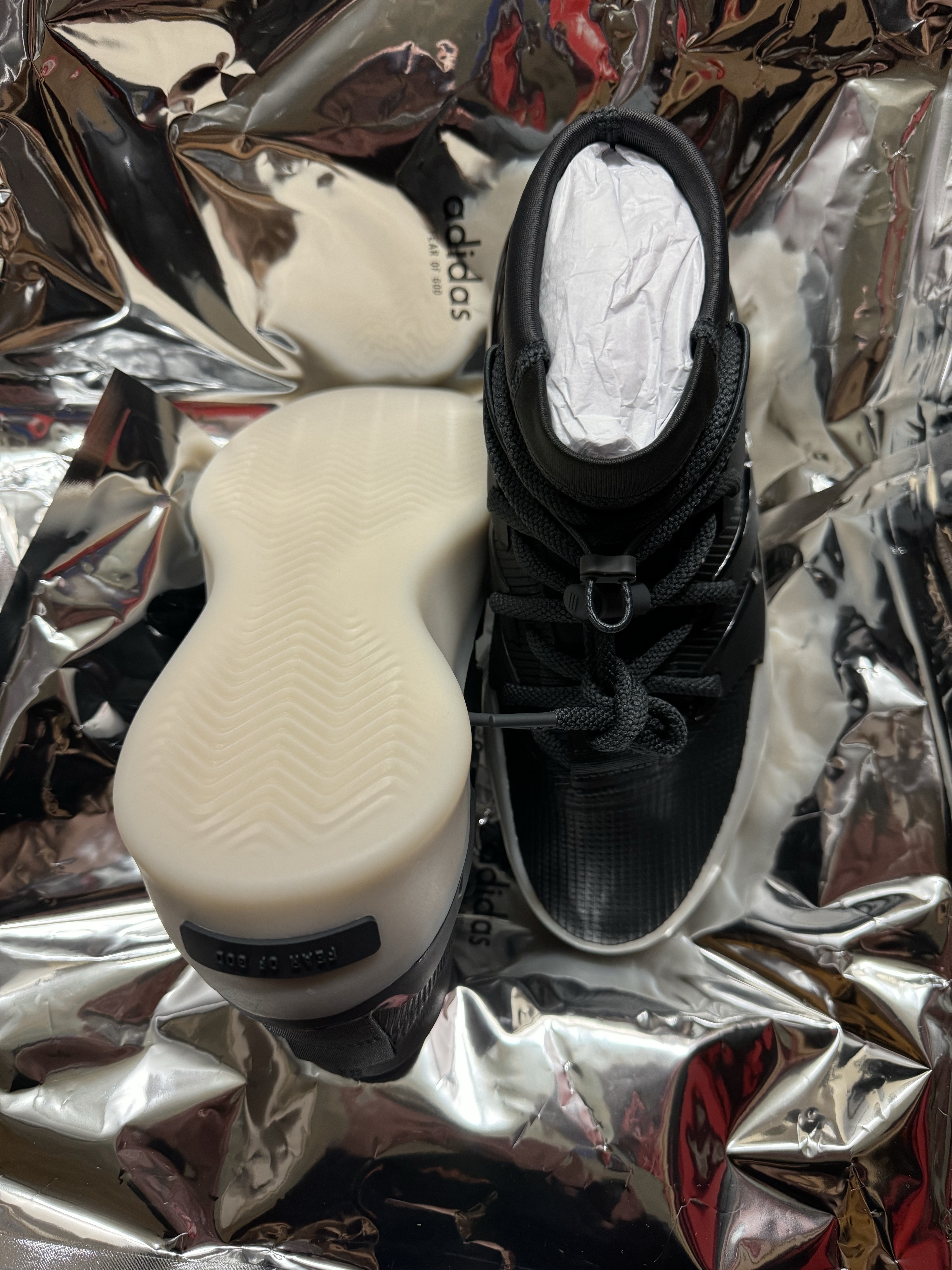 Adidas x Fear of God Athletics I Basketball Carbon, Adidas x Fear of God Athletics Heavy Fleece Sweatpants Black - KR Sizing 착용 스타일 - 5