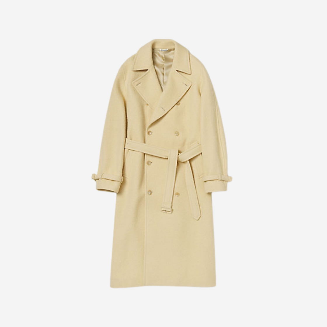 オーラリー ALPACA WOOL MELTON TRENCH COAT Auralee Melton wool and alpaca trench coat Auralee