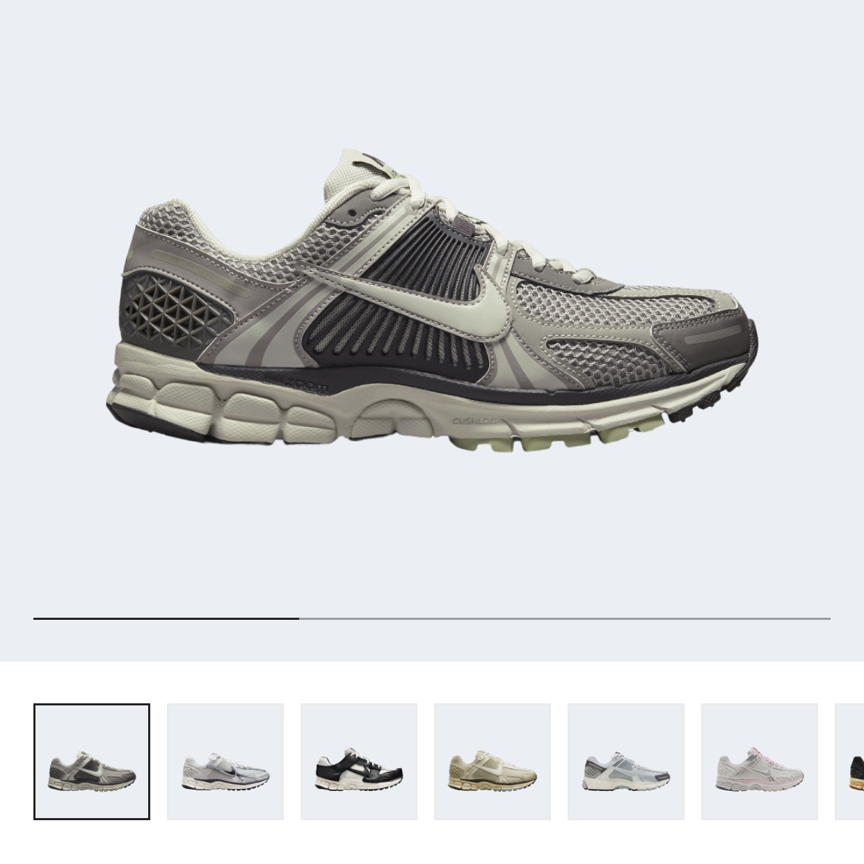 (W) Nike Zoom Vomero 5 Cobblestone and Flat Pewter 착용 스타일