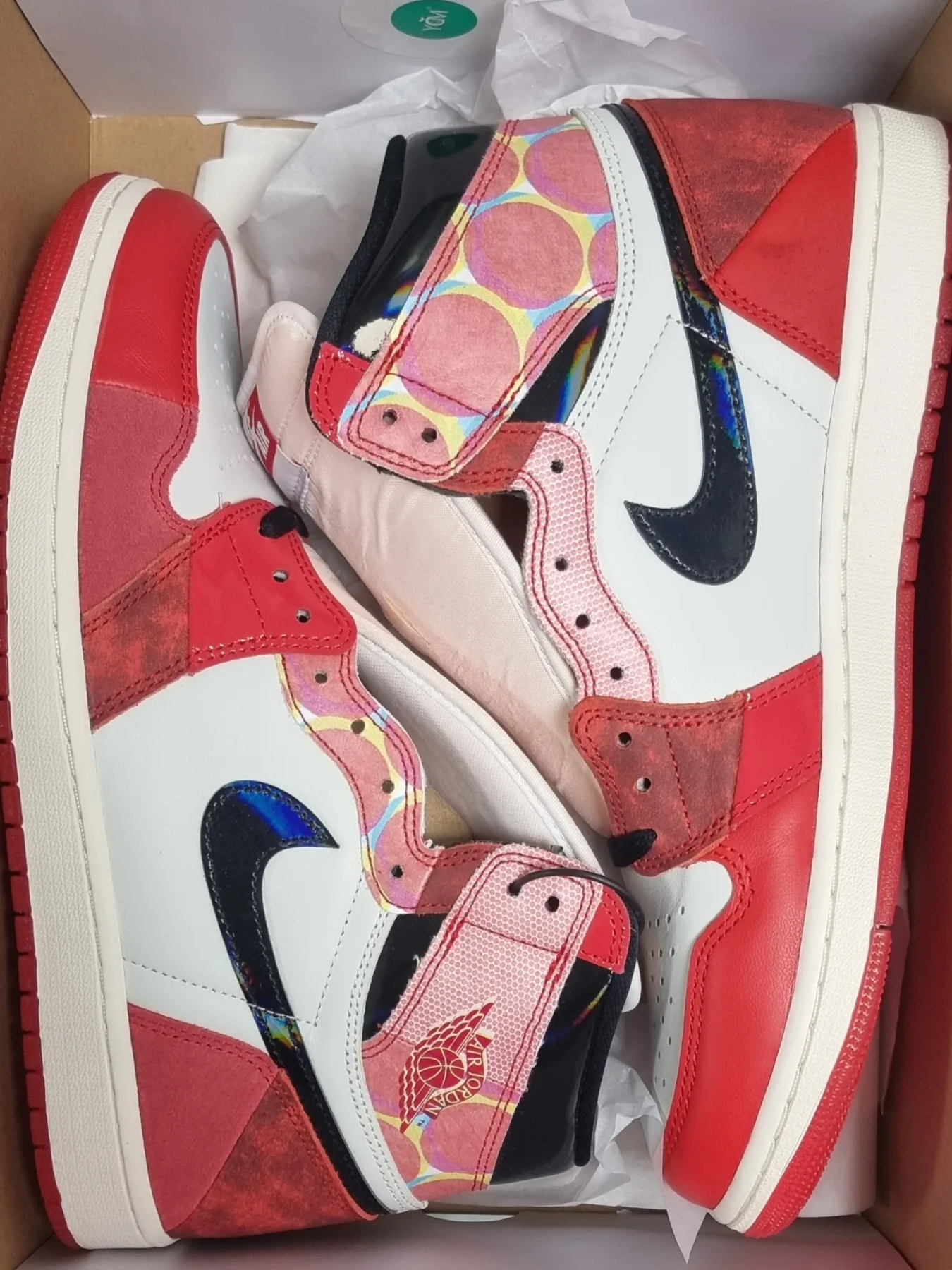 Jordan 1 Retro High Spider-Man Next Chapter 착용 스타일 - 6