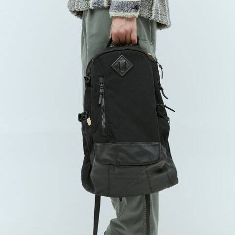 Visvim Cordura 22L Backpack Black 착용 스타일 - 6