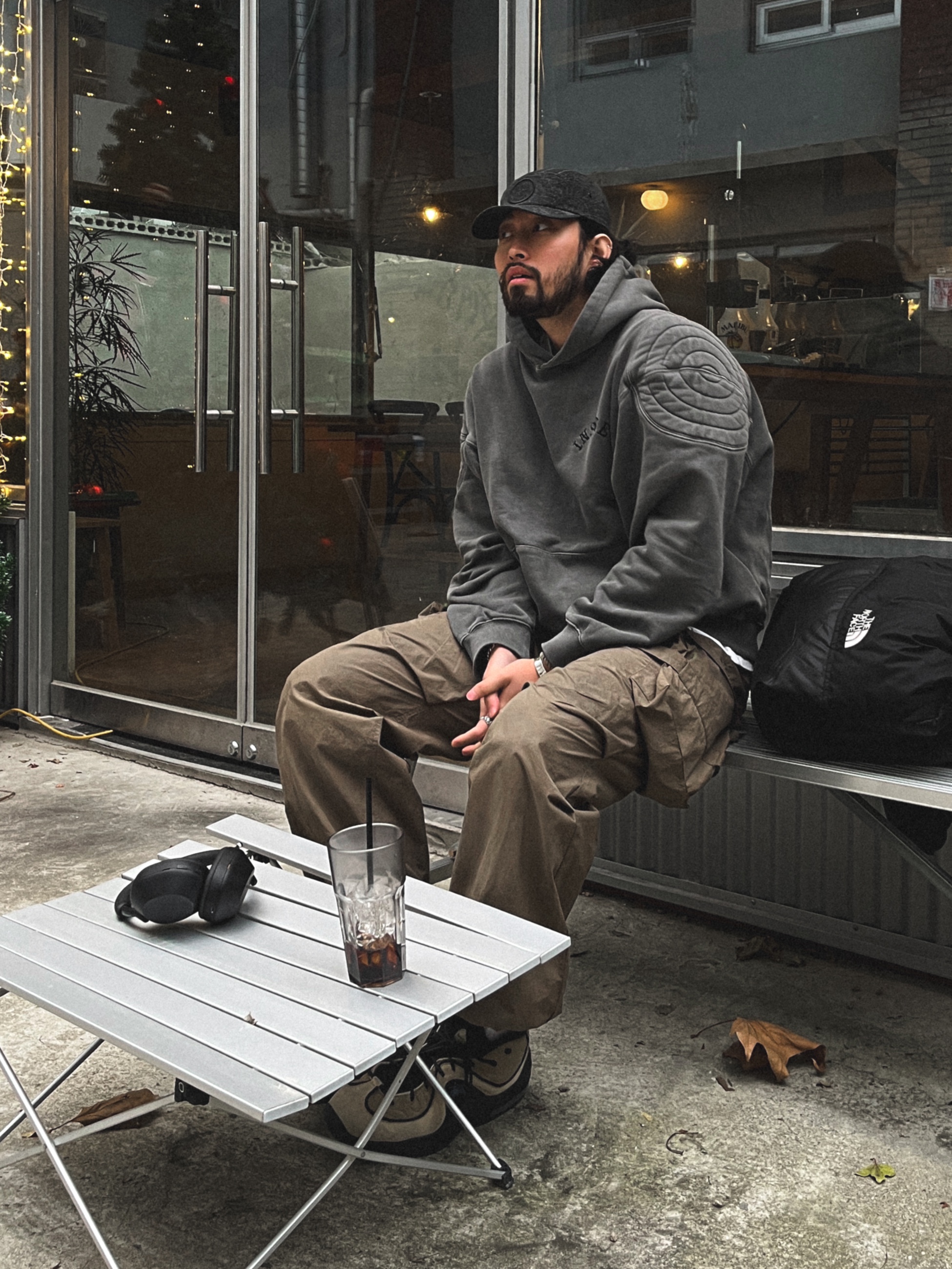 Supreme x Stone Island Camp Cap Black - 23FW, Nike x Stussy Air Penny II Rattan and Limestone 착용 스타일