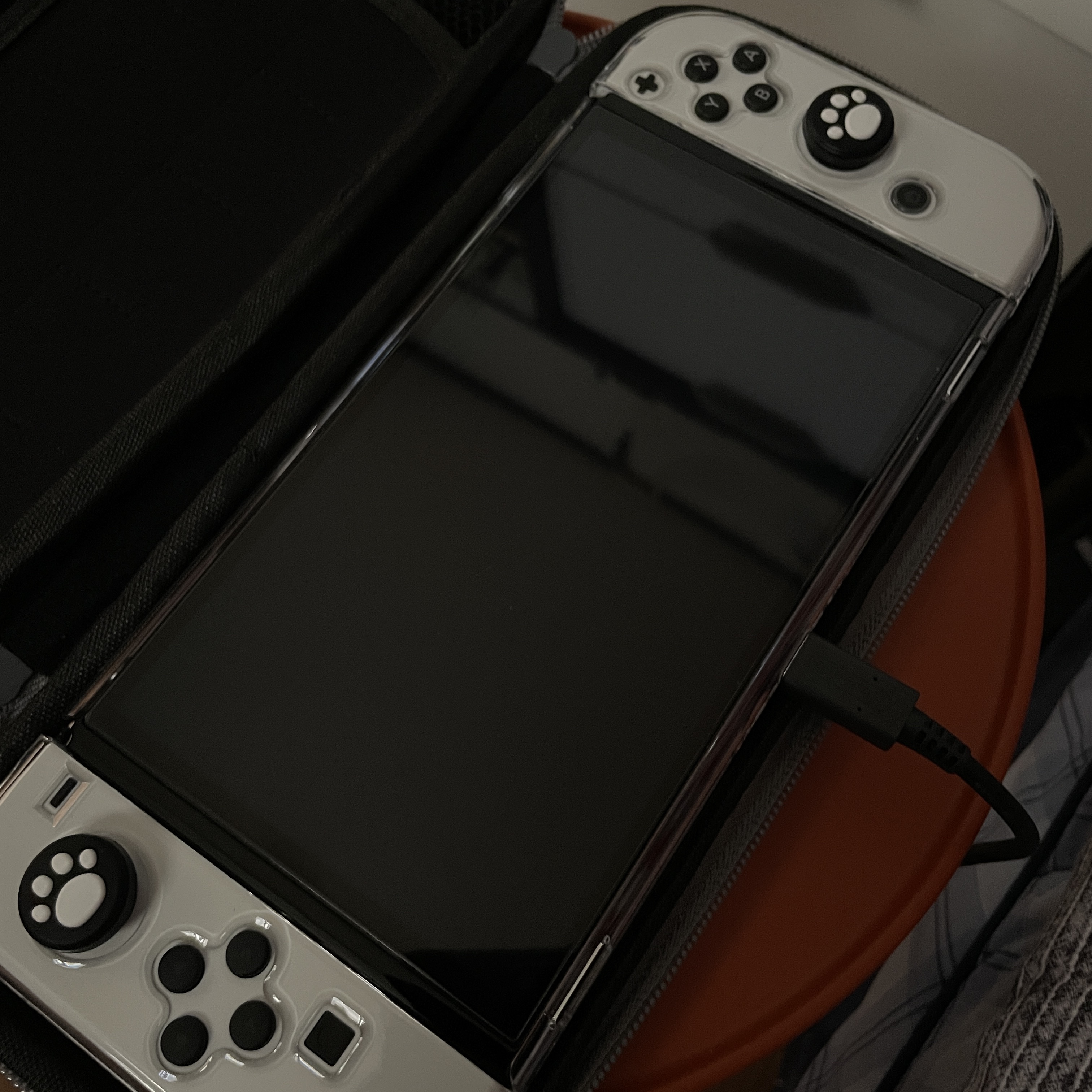 Nintendo Switch OLED White (Korean Ver.) 착용 스타일