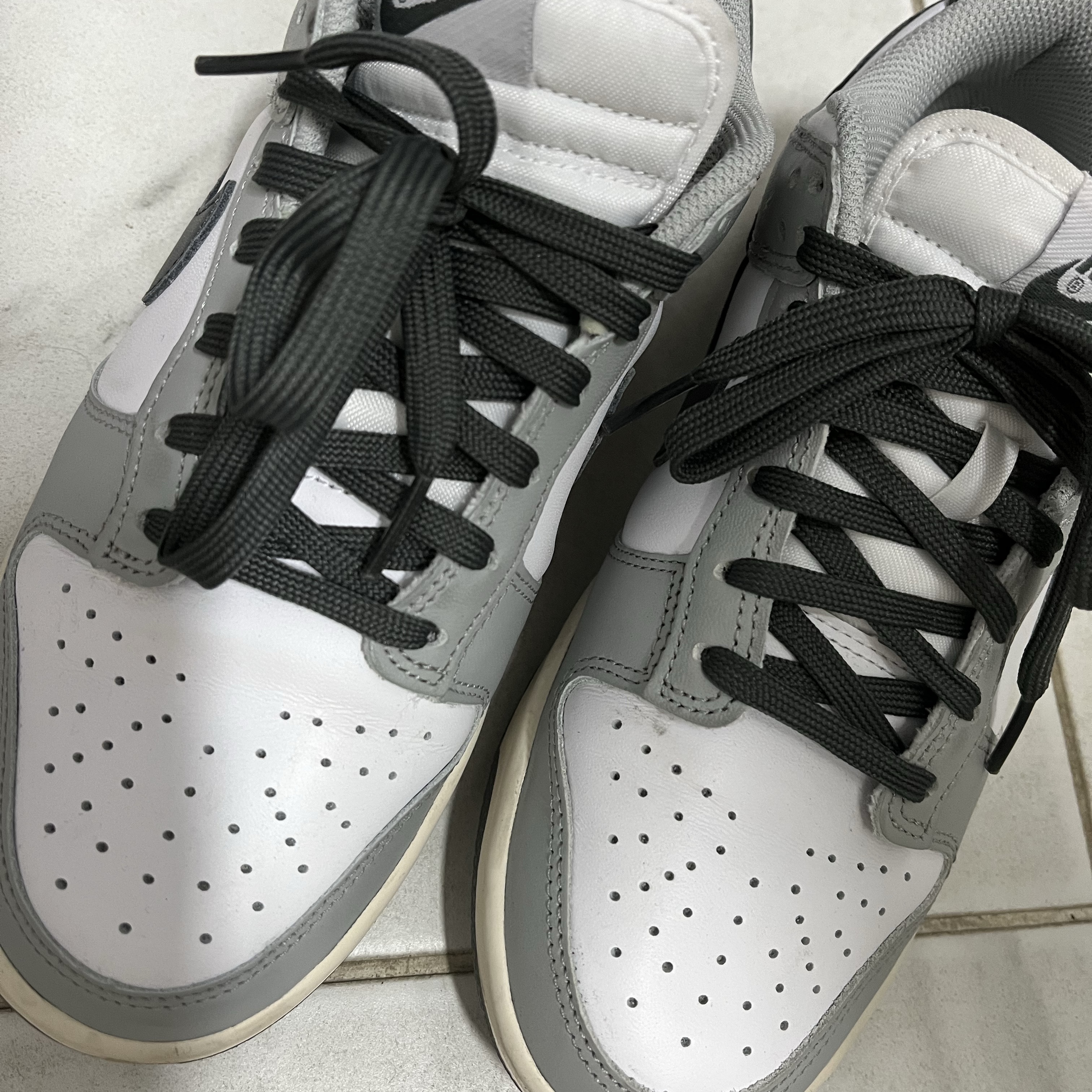 (W) Nike Dunk Low Light Smoke Grey 착용 스타일