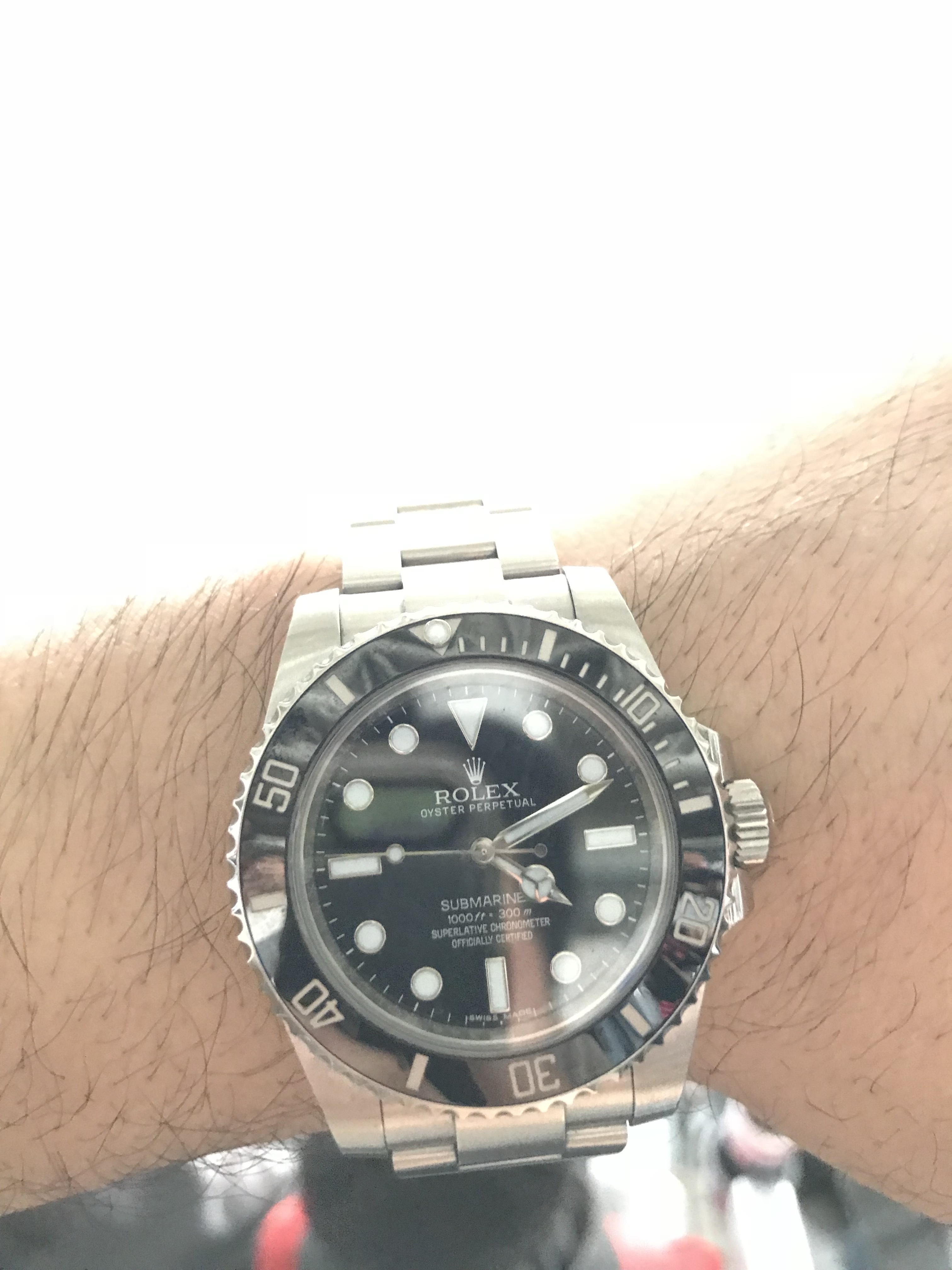 Rolex Submariner 41mm 124060 Black Oyster 착용 스타일 - 1