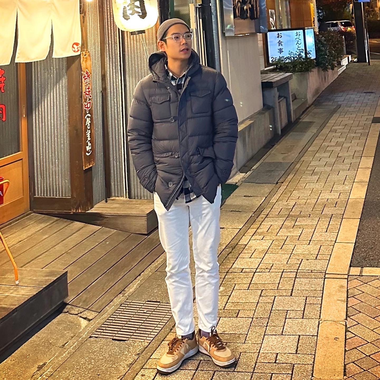 Herno L'Eskimo Padded Jacket Black, Nike Air Force 1 Low QS Acorn 2021 착용 스타일