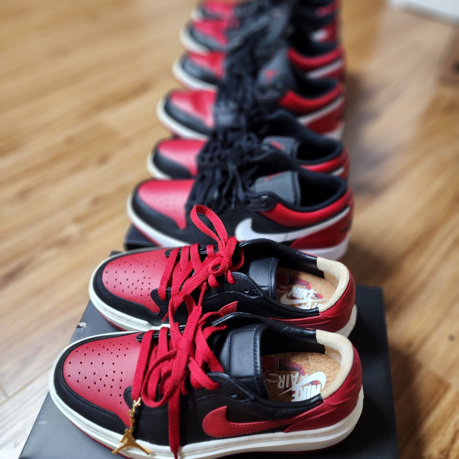 (W) Jordan 1 Elevate Low SE Bred 착용 스타일