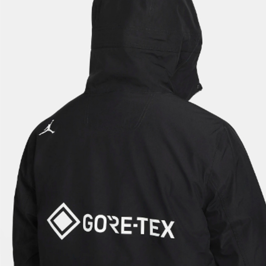 Jordan 23 Engieered Gore-Tex Parka Black - Asia, Jordan 23 Engieered Gore-Tex Parka Light Bone - Asia 착용 스타일 - 1