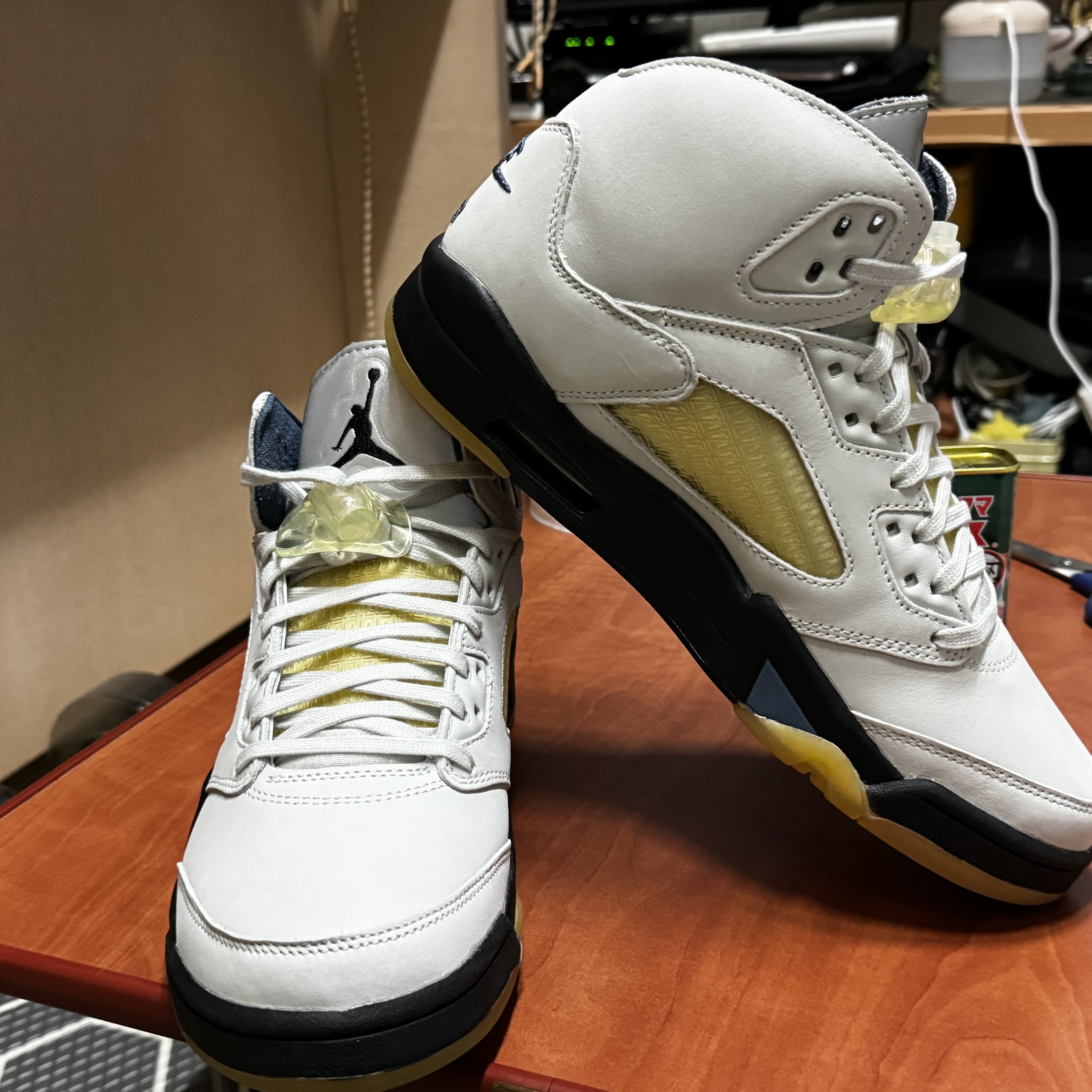 (W) Jordan 5 x A Ma Maniere Retro Dawn 착용 스타일