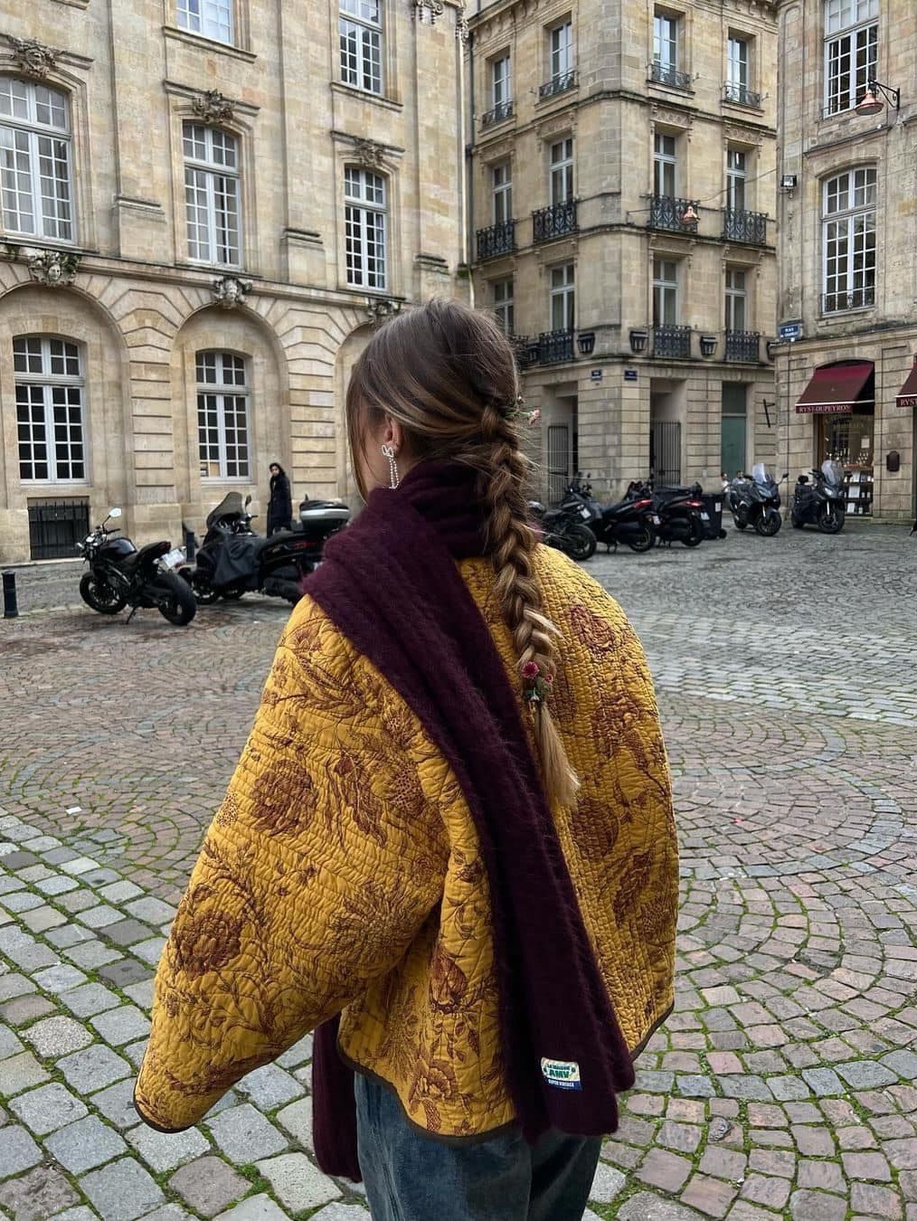 スカーフ Scarf - Ganni - Synthetic - Red Amazon.com: WINTYE Japanese Green Black Checkered Silk
