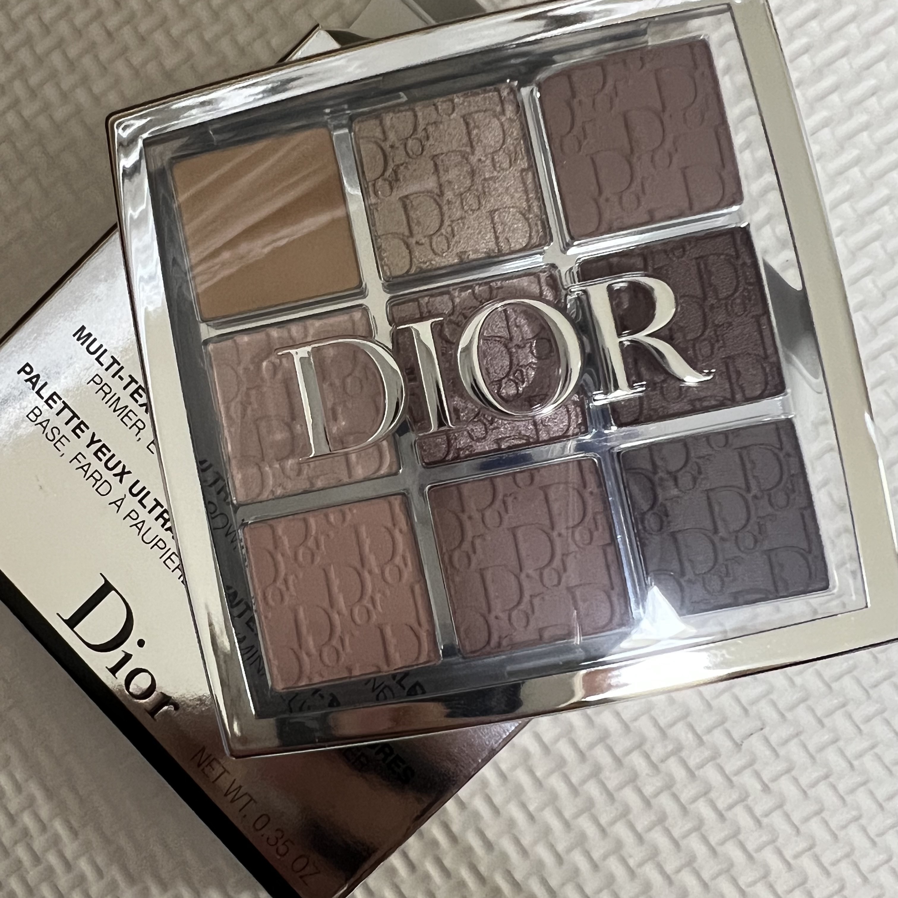 Dior Backstage Eye Palette 002 Cool Neutrals 착용 스타일