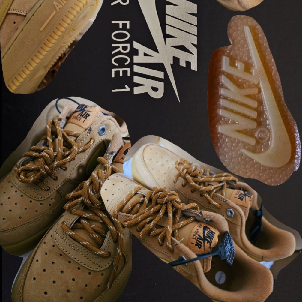 Nike Air Force 1 '07 WB Flax 착용 스타일