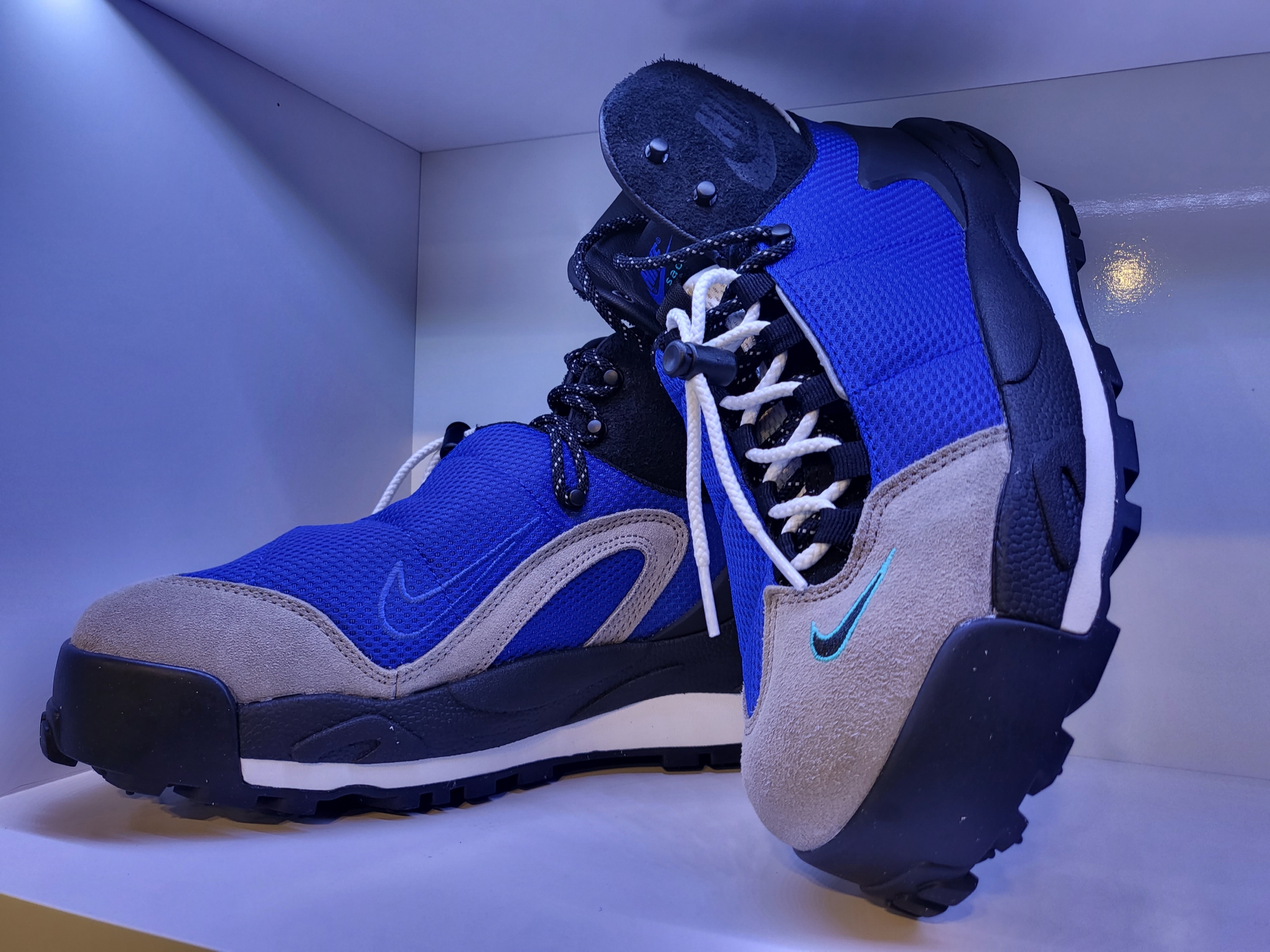 Nike x Sacai Magmascape SP Varsity Royal 착용 스타일 - 3