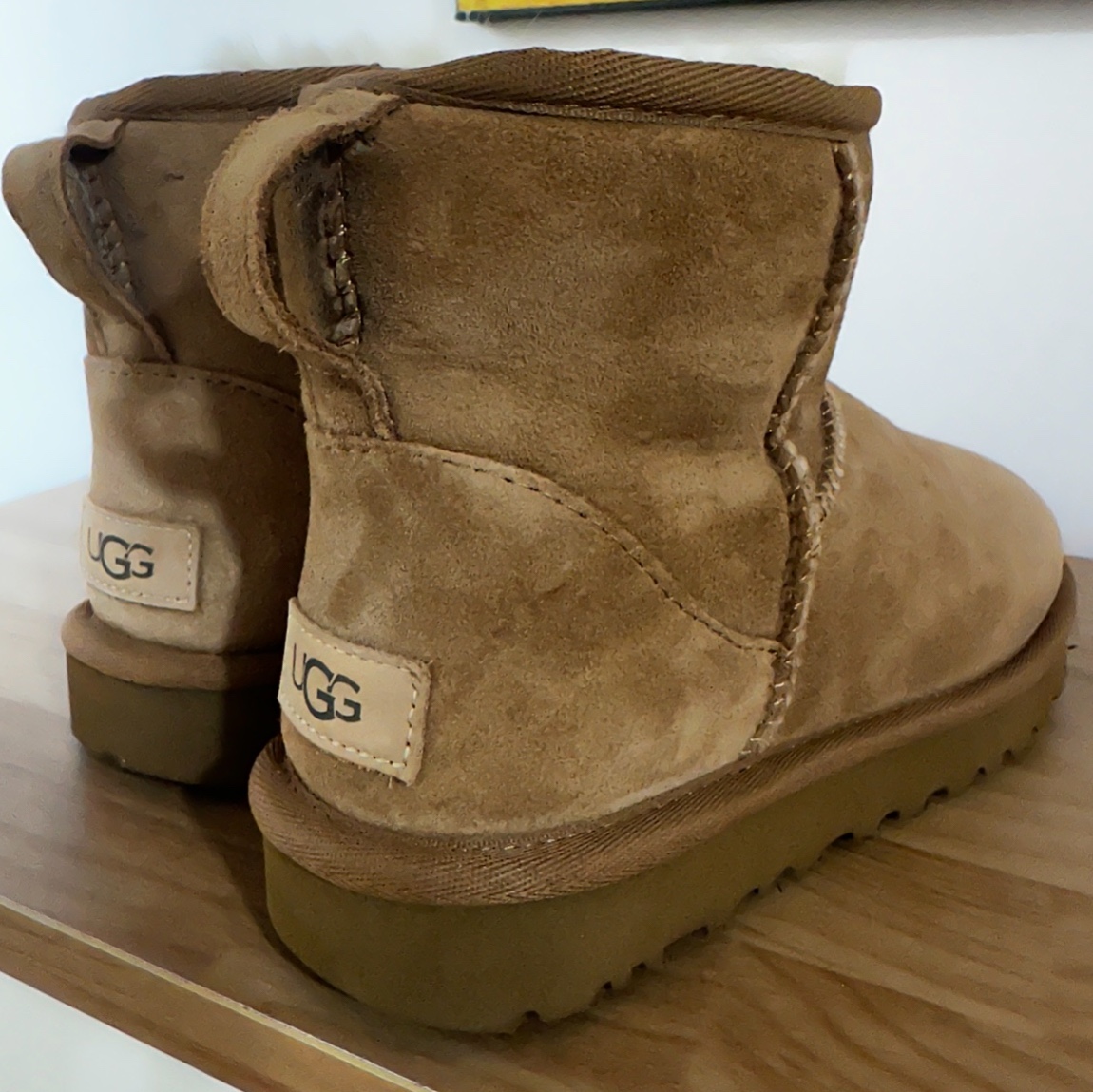 (W) UGG Classic Mini II Boots Chestnut 착용 스타일