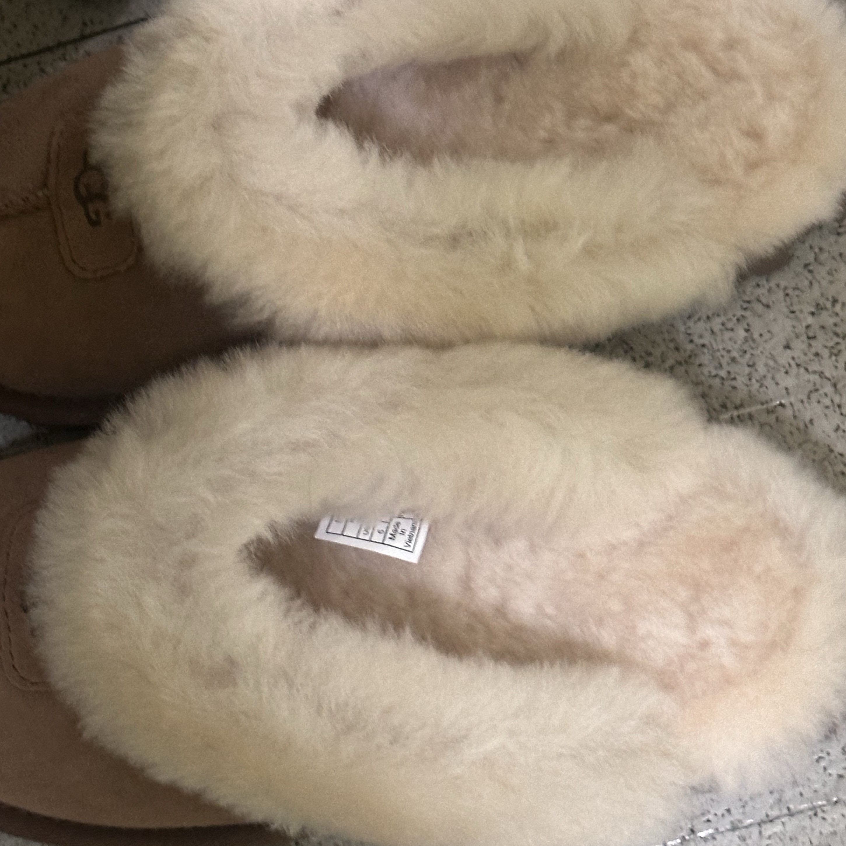 (W) UGG Coquette Slipper Chestnut 착용 스타일 - 2