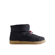 Hunter In Out Puffer Booties Black Natural Gum
