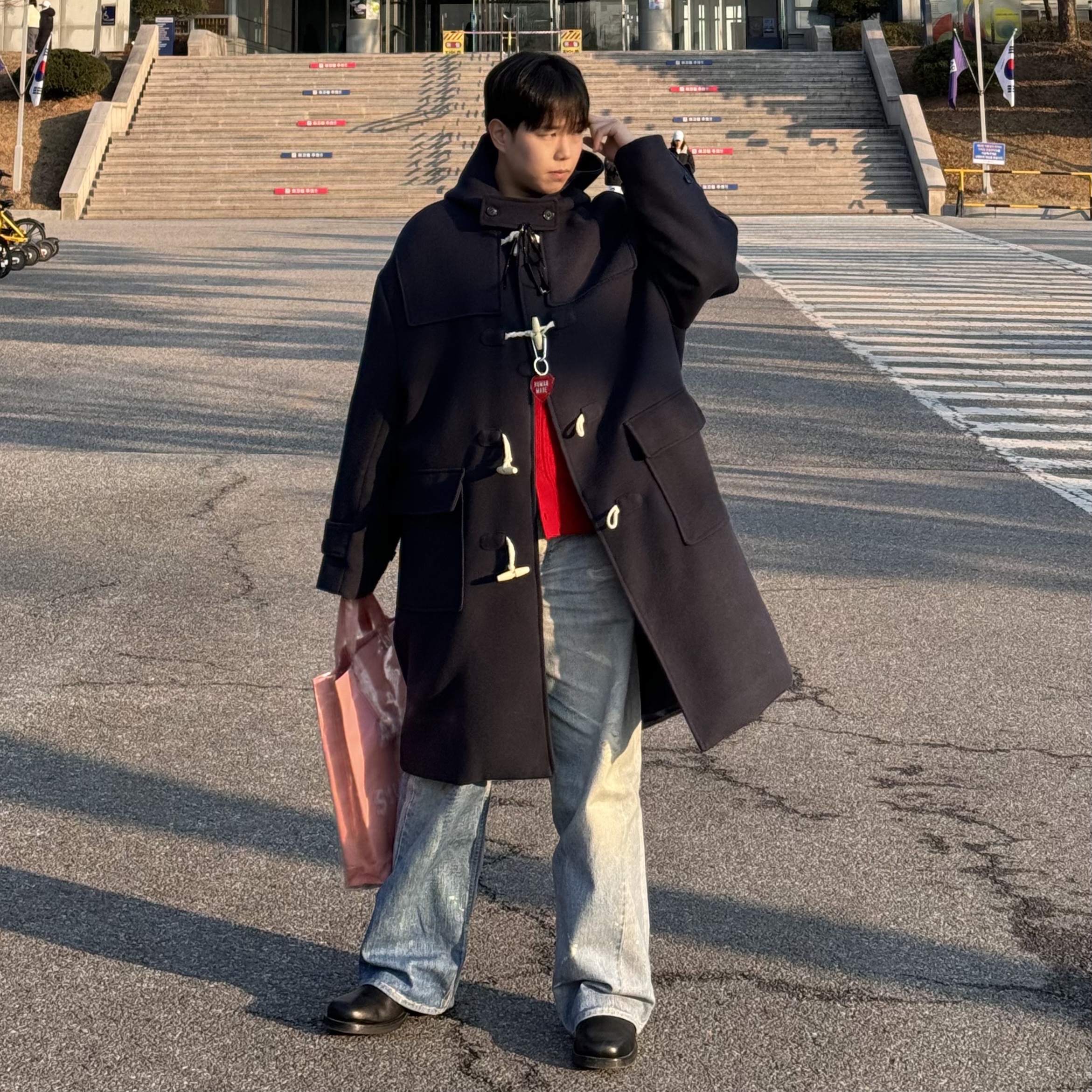 Our Legacy Camion Boot Black 착용 스타일