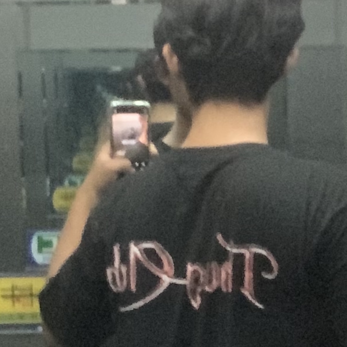 Thug Club TC Satan T-Shirt Black 착용 스타일 - 3