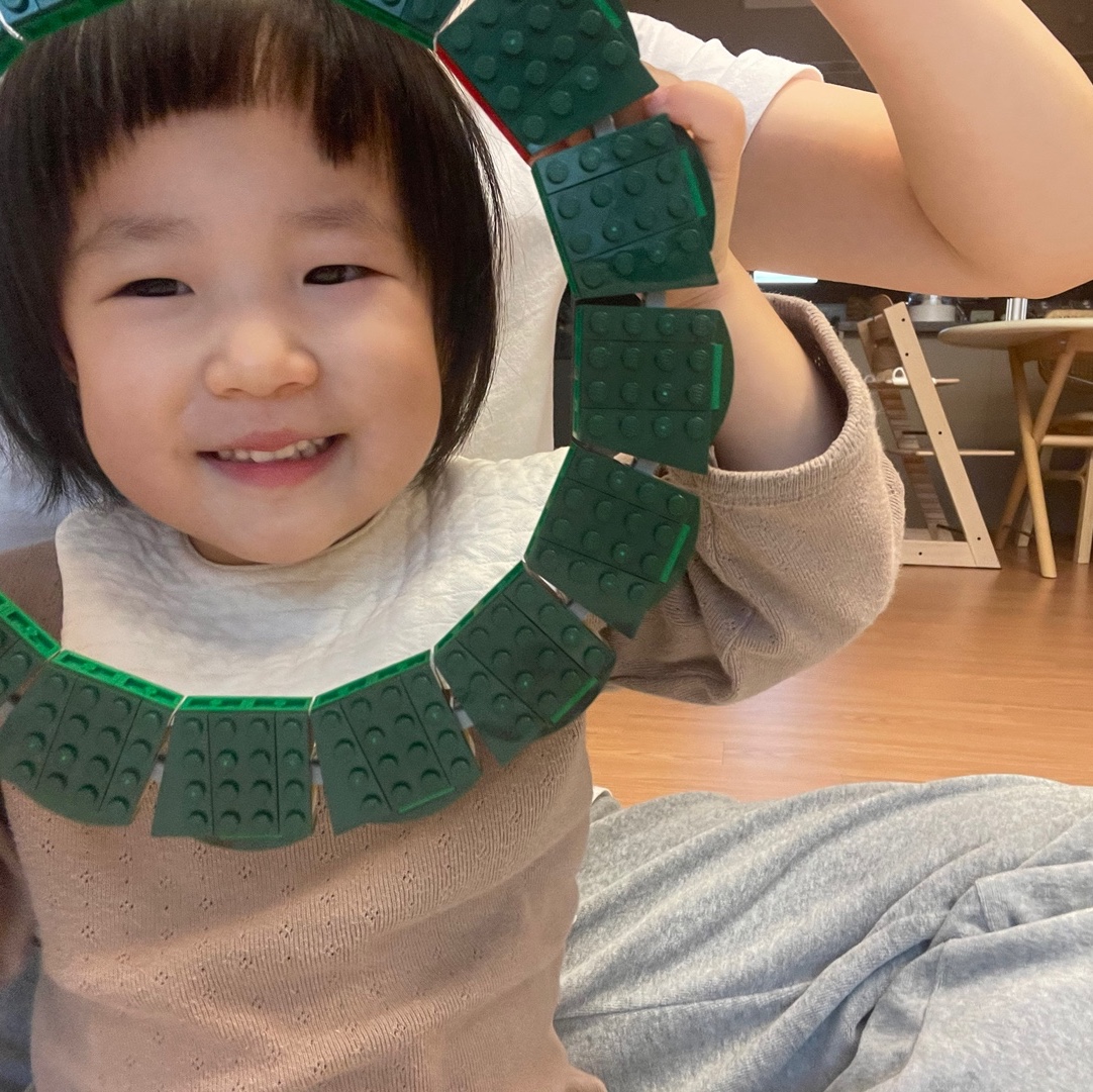 Lego Christmas Wreath 2-in-1 착용 스타일