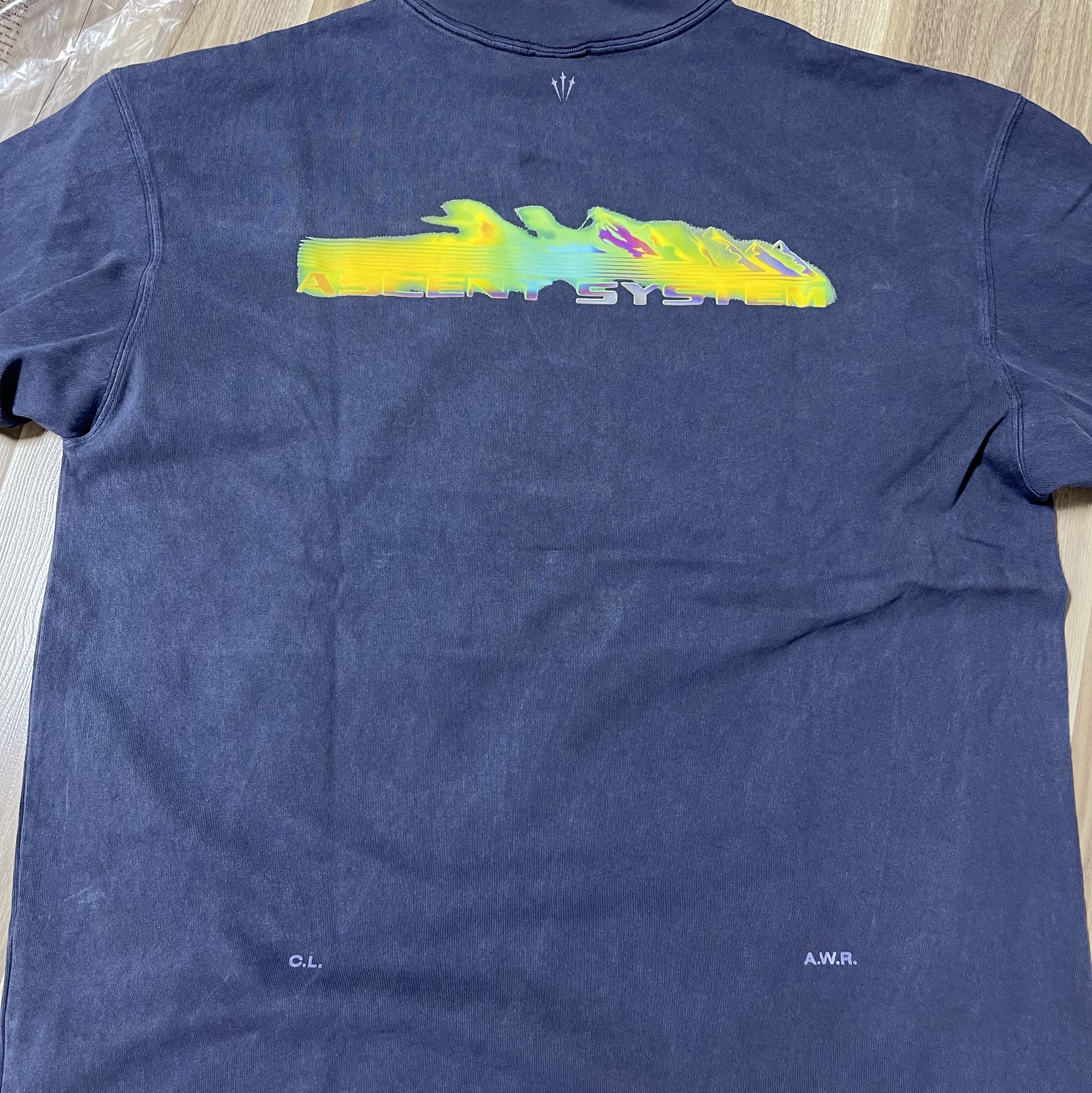 Nike x Drake Nocta 8K Peaks Long Sleeve Mock Dark Obsidian (FQ6556-451) 착용 스타일 - 2