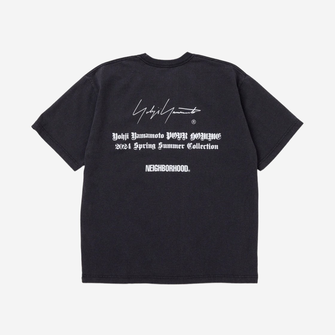 Neighborhood x Yohji Yamamoto SS T-Shirt-2 Gray 상세 이미지 2