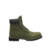 Timberland Premium 6 Inch Waterproof Boot Dark Green Nubuck