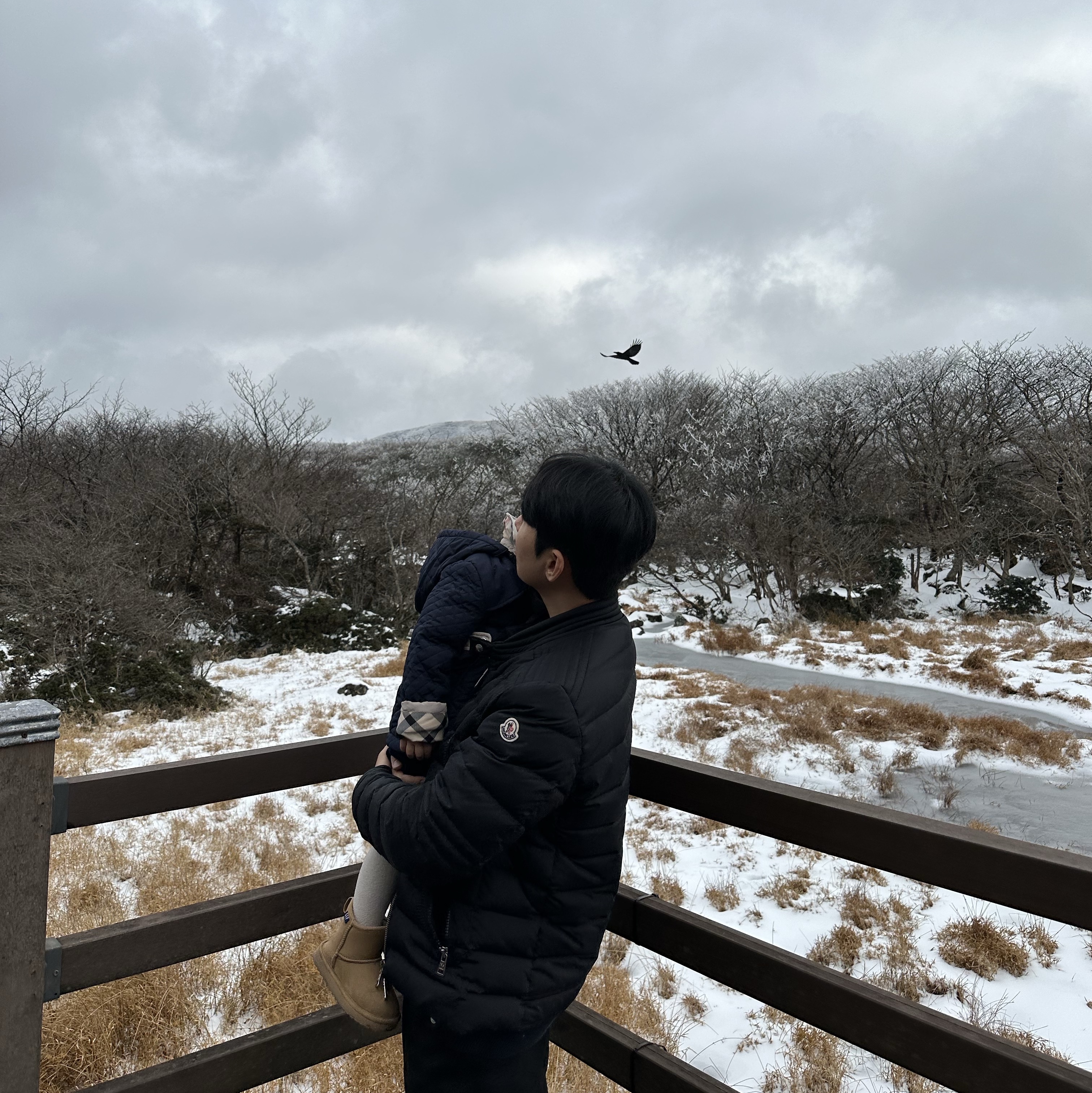 Moncler Amiot Short Down Jacket Black - 22FW 착용 스타일