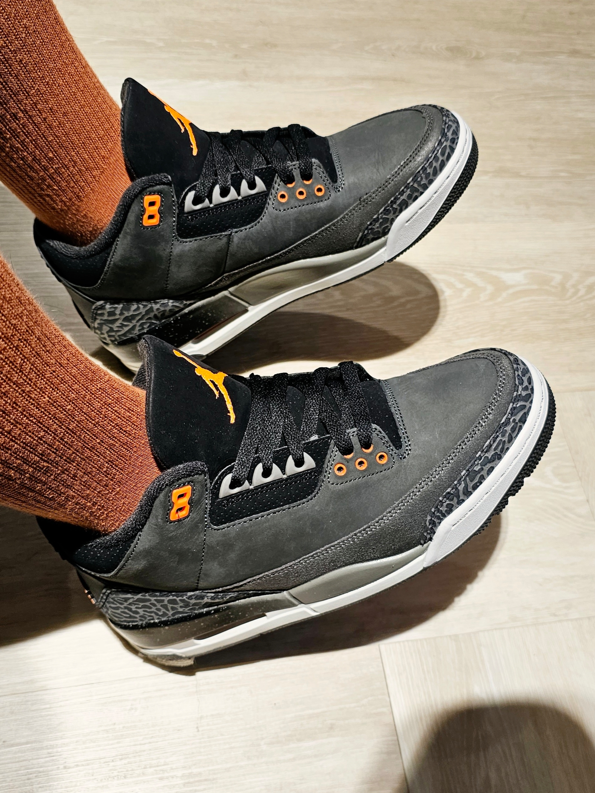 Jordan 3 Retro Fear 착용 스타일 - 5