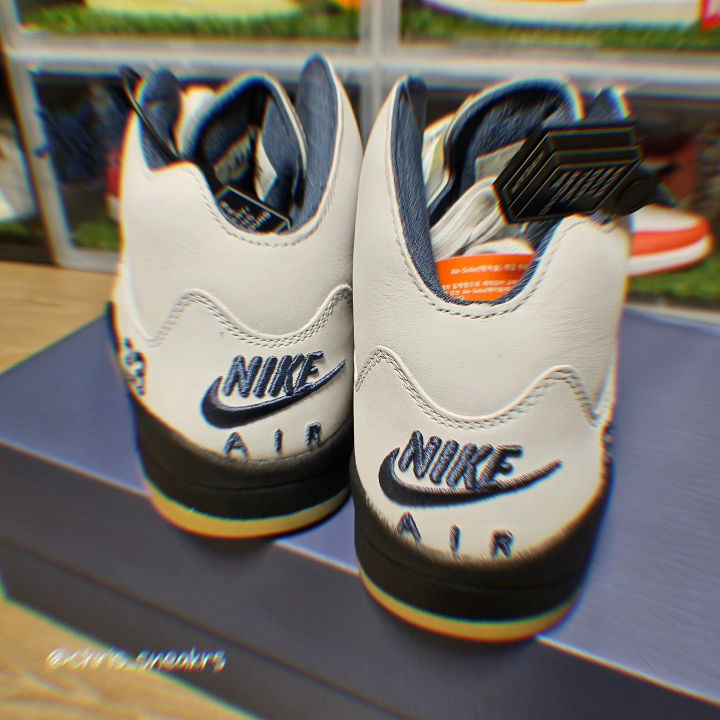 (W) Jordan 5 x A Ma Maniere Retro Dawn 착용 스타일 - 5