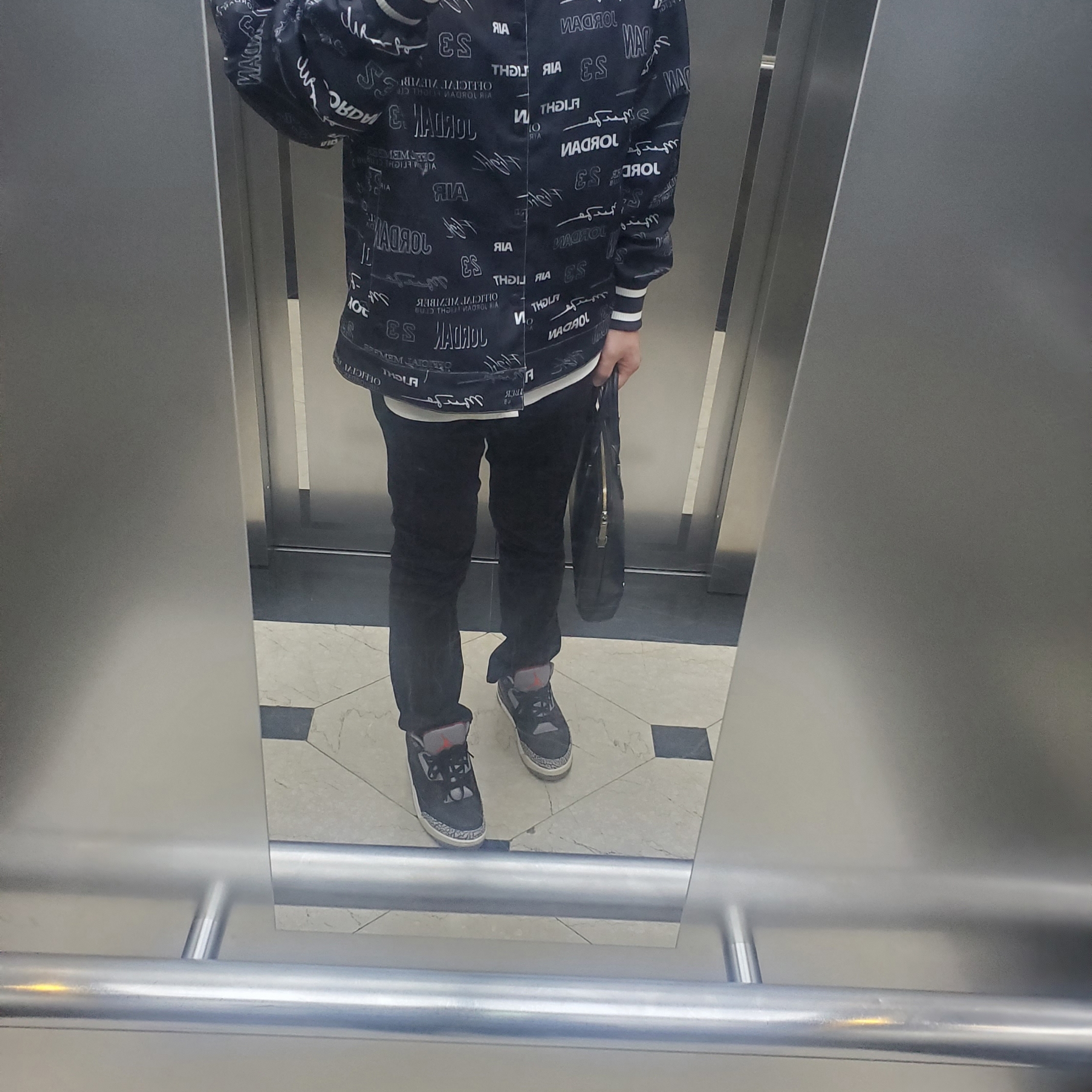 Jordan 3 Retro OG Black Cement 2018 착용 스타일