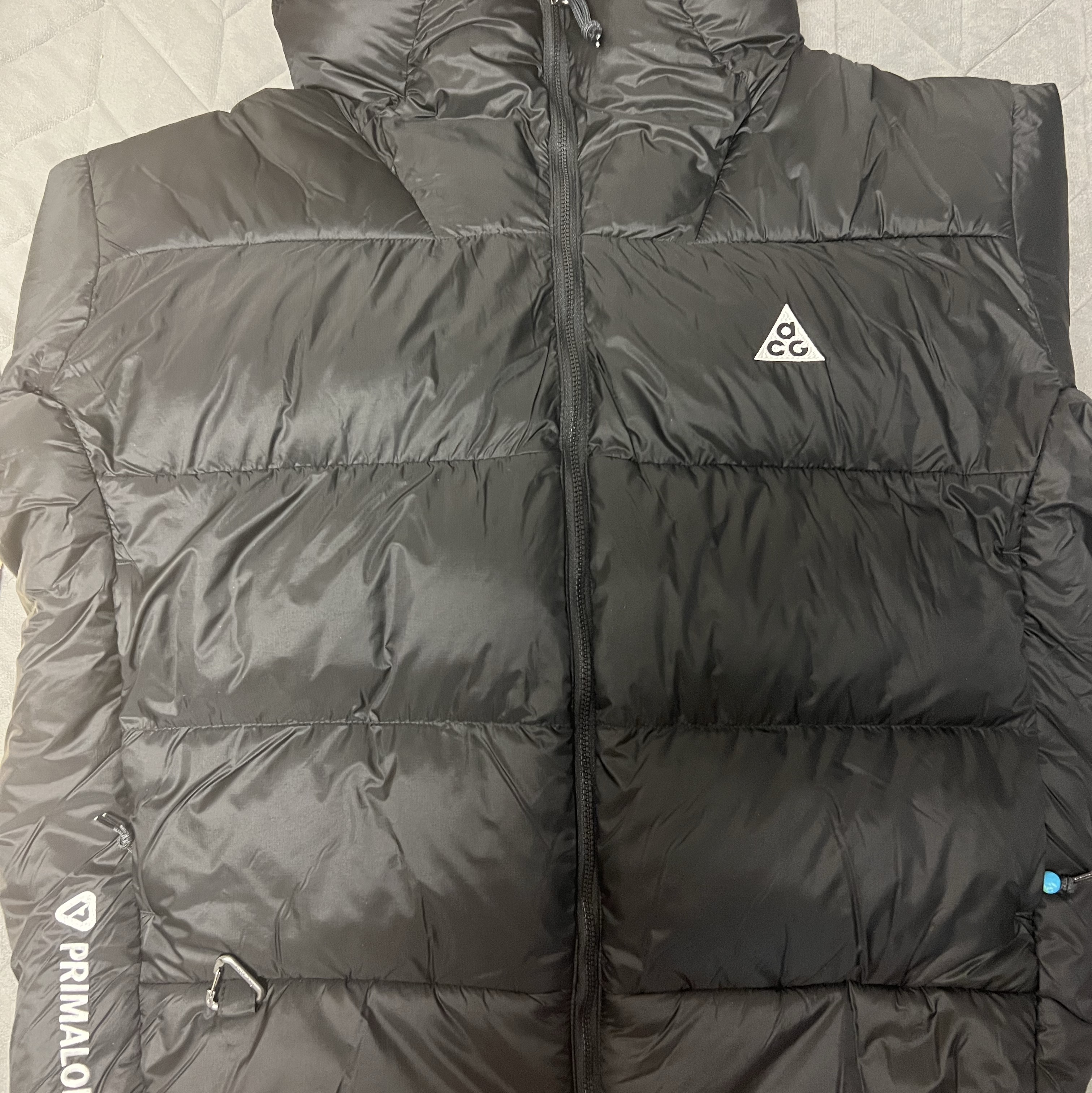 Nike ACG Therma-Fit ADV Lunar Lake Puffer Jacket Black - Asia 착용 스타일 - 1