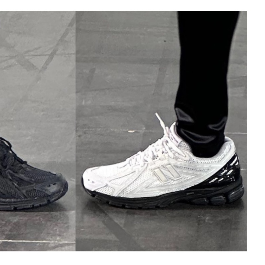 New Balance x Comme des Garcons Homme 1906R White 착용 스타일 - 2
