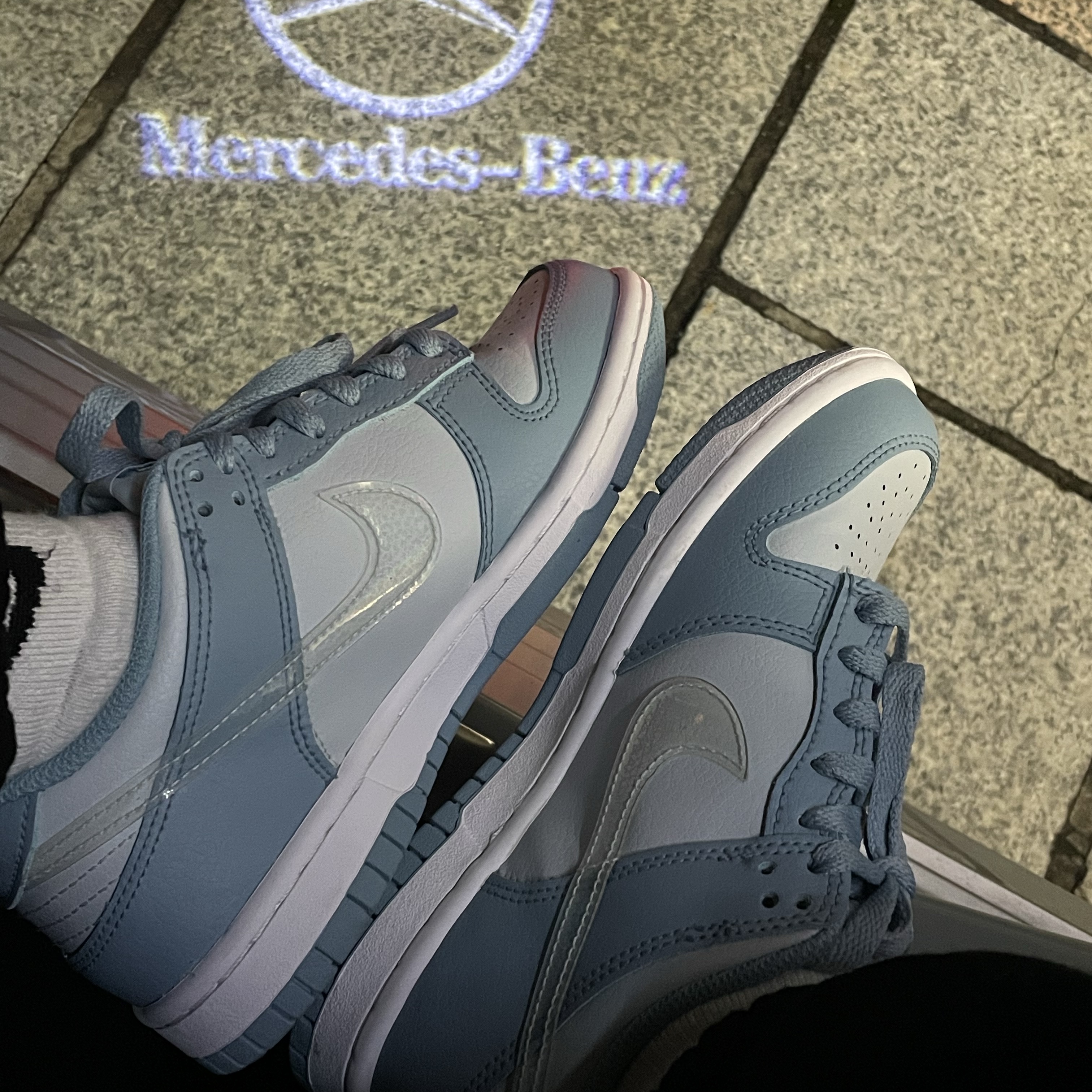 (GS) Nike Dunk Low Aura 착용 스타일 - 1
