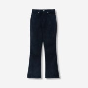 Nieeh Coduroy Boots Cut Pants Navy