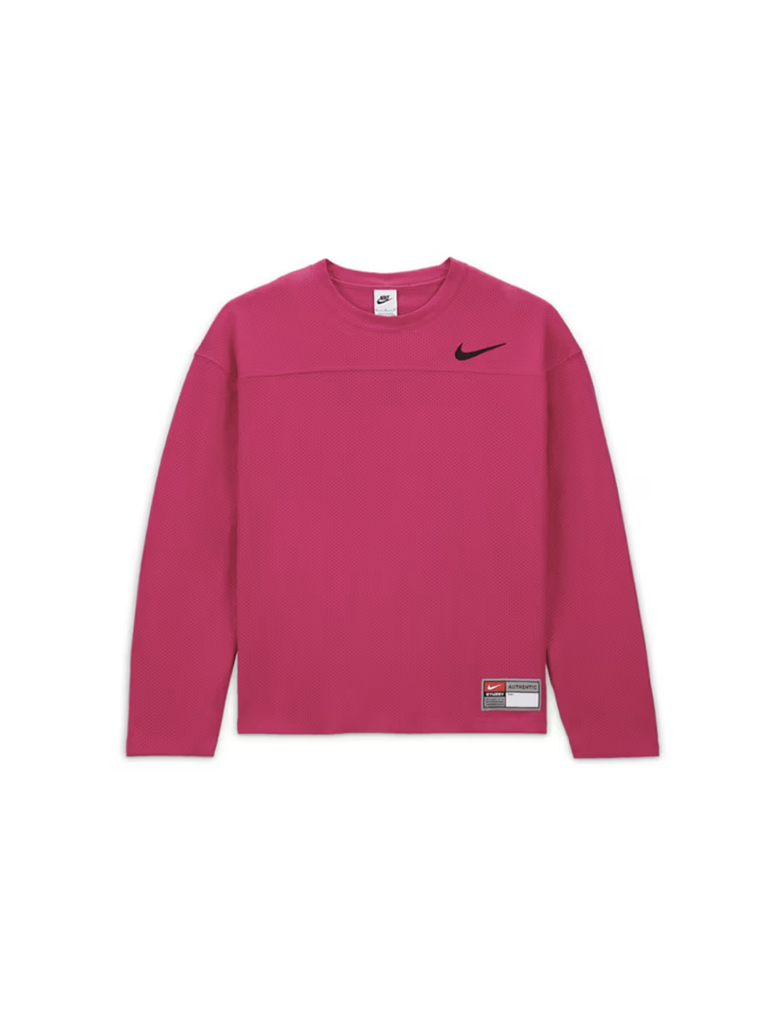 Nike x Stussy Long Sleeve Top Fireberry (FJ9164-615), Nike x Stussy Long Sleeve Top Sail (FJ9164-133) 착용 스타일 - 2