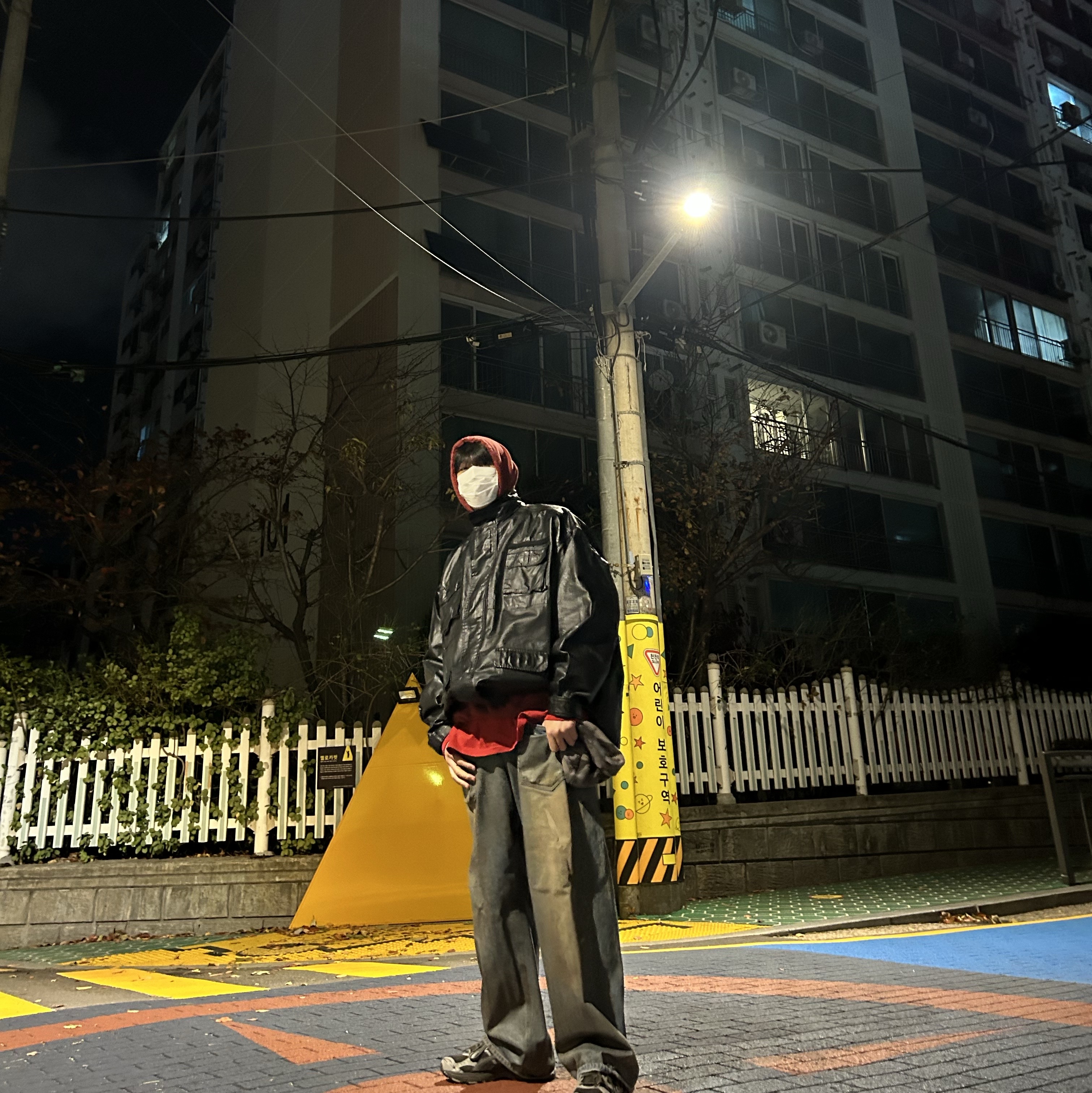 Asics x Atmos x Undermycar Gel-Kayano 14 Pepper Black, Undermycar Kaoruma Vintage Coated Oversized M65 Jacket Dirty Black - 23SS 착용 스타일 - 1