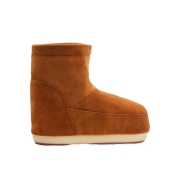 (W) Moon Boot Icon Low Suede Boots Cognac