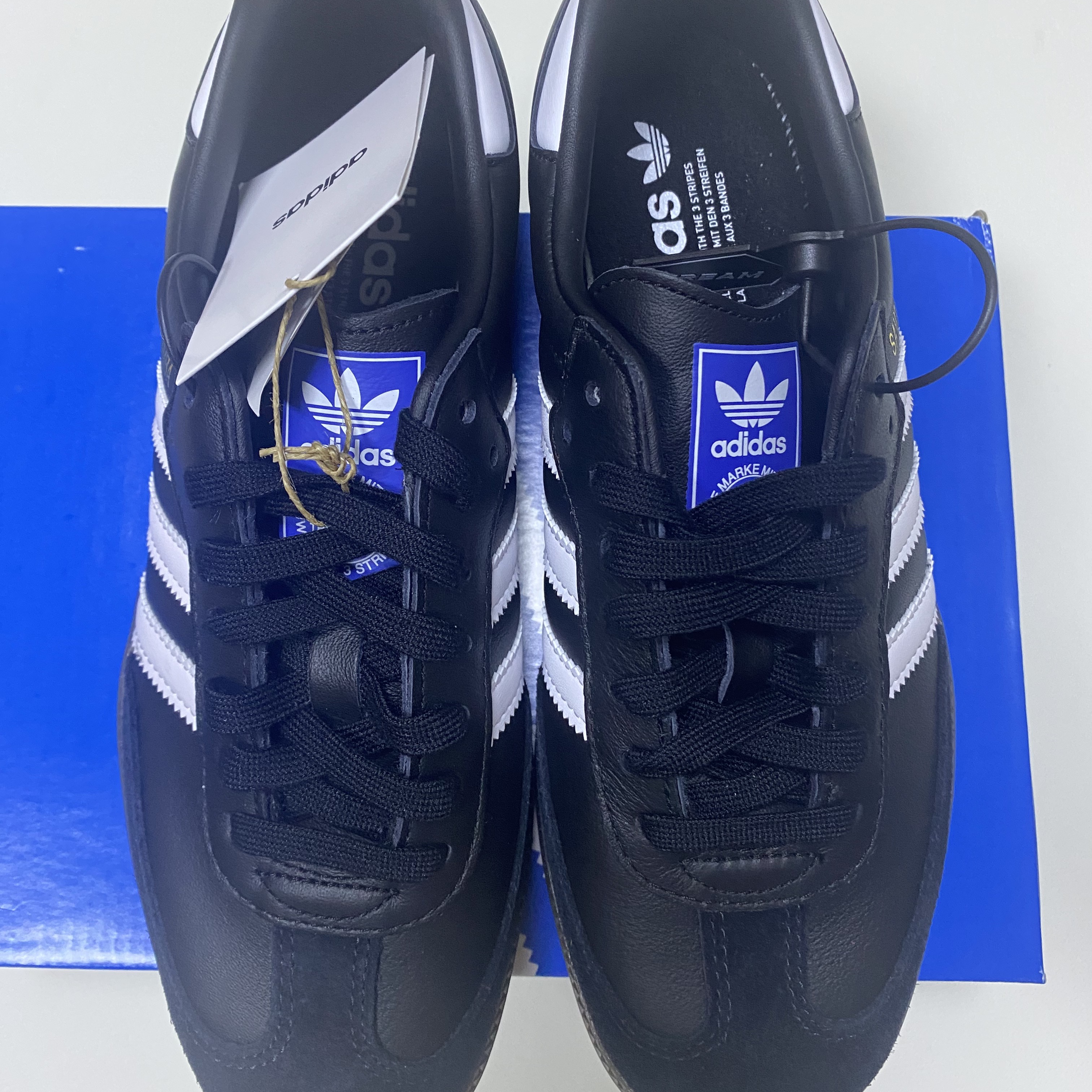 Adidas Samba OG Black White Gum 착용 스타일 - 2