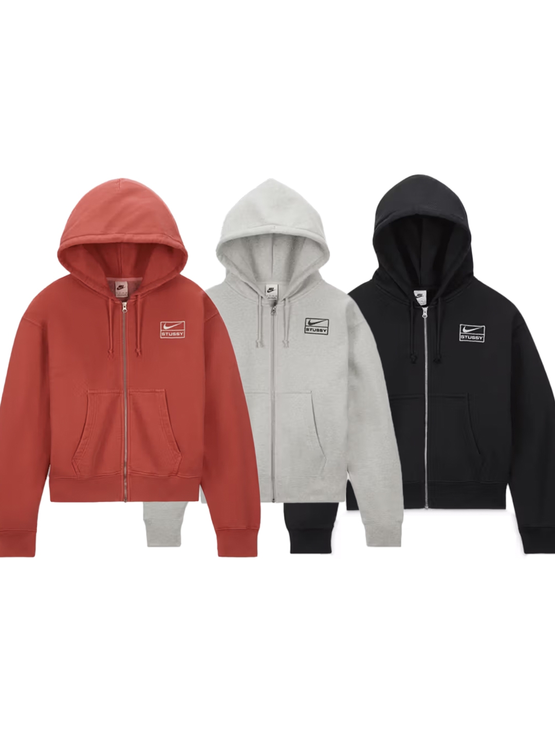 Nike x Stussy Long Sleeve Top Fireberry (FJ9164-615), Nike x Stussy Long Sleeve Top Sail (FJ9164-133) 착용 스타일 - 5