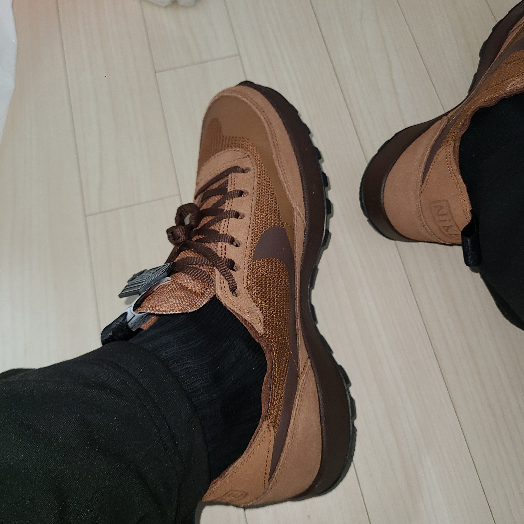 Nike x Tom Sachs General Purpose Shoe Brown 착용 스타일