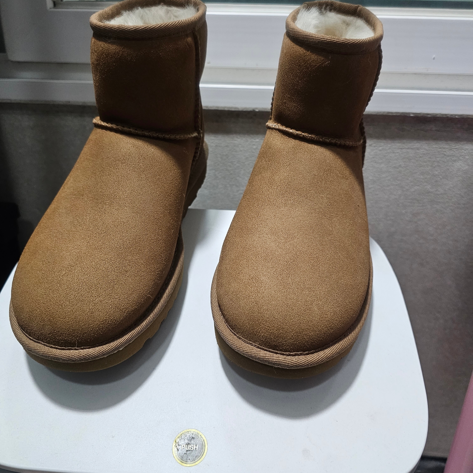 (W) UGG Classic Mini II Boots Chestnut 착용 스타일