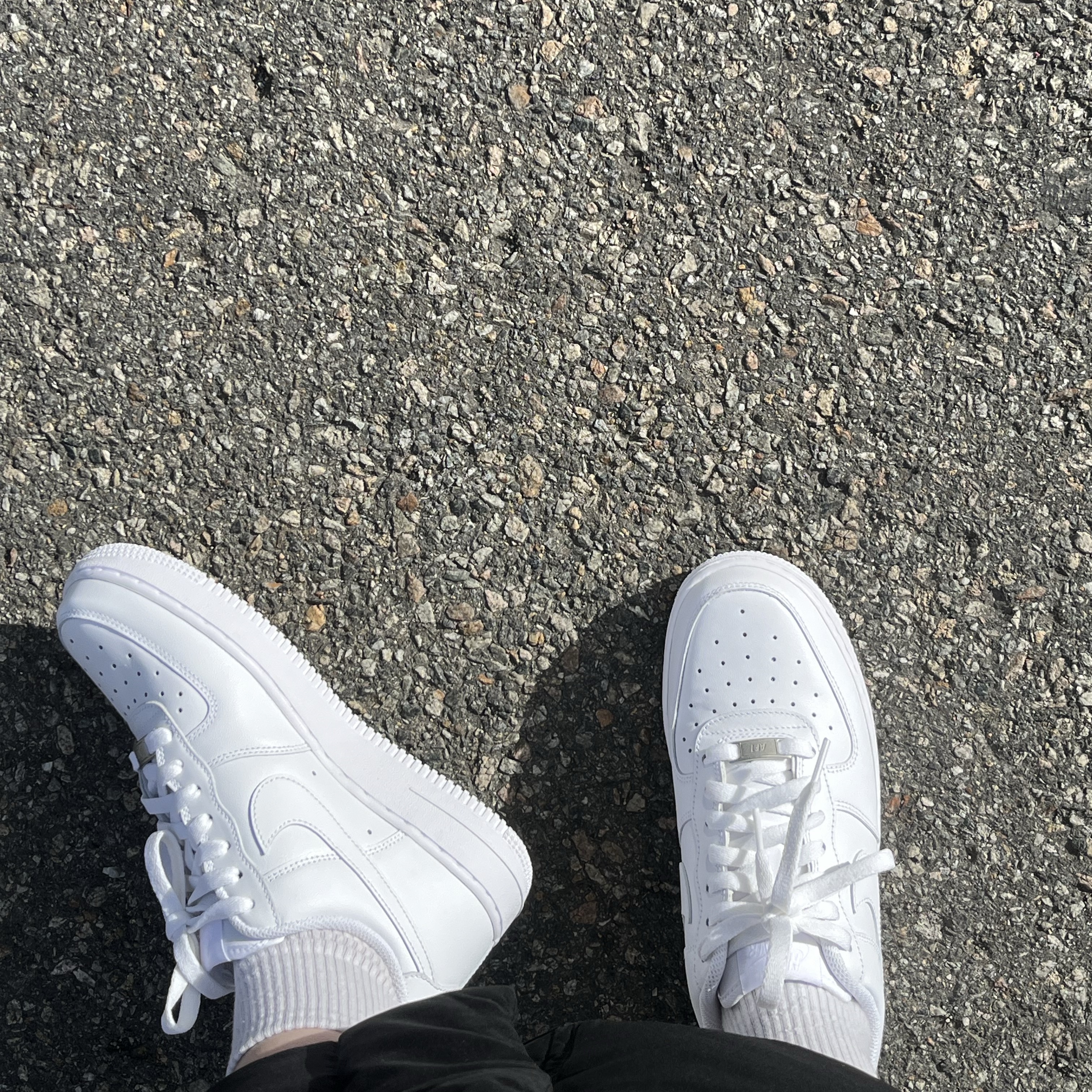 (W) Nike Air Force 1 '07 Low White 착용 스타일 - 4
