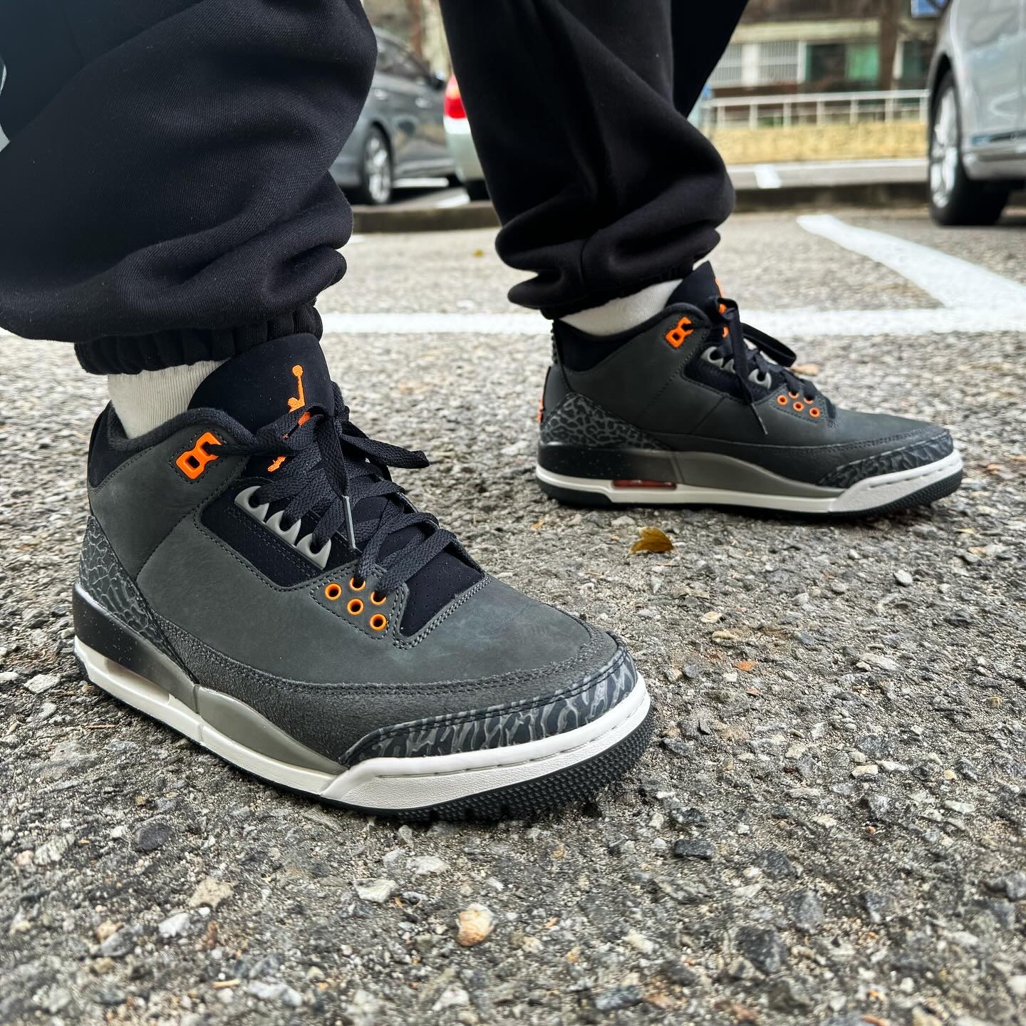 Jordan 3 Retro Fear 착용 스타일 - 1